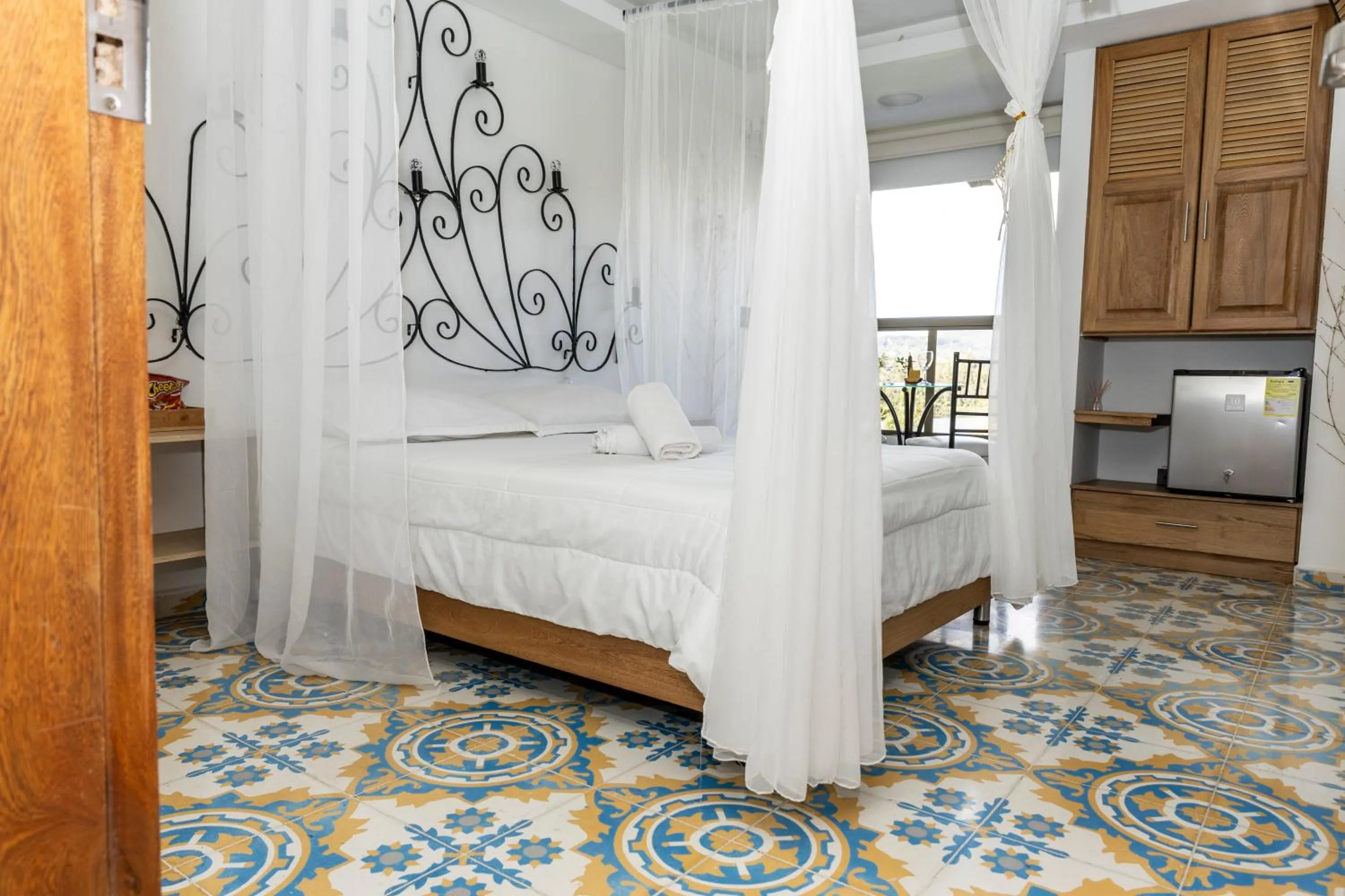 Bed in Hotel Bahia Del Faro