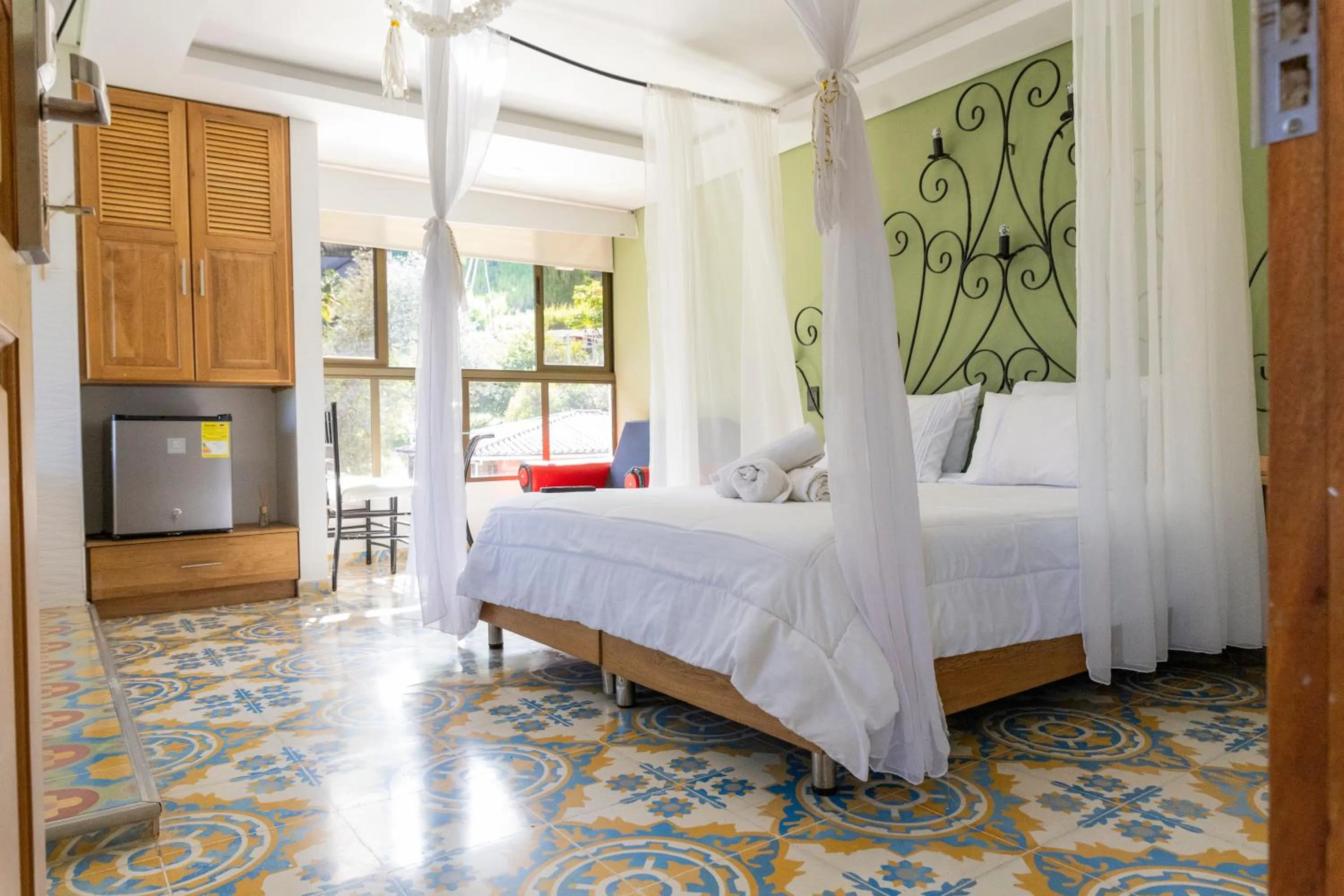 Bed in Hotel Bahia Del Faro