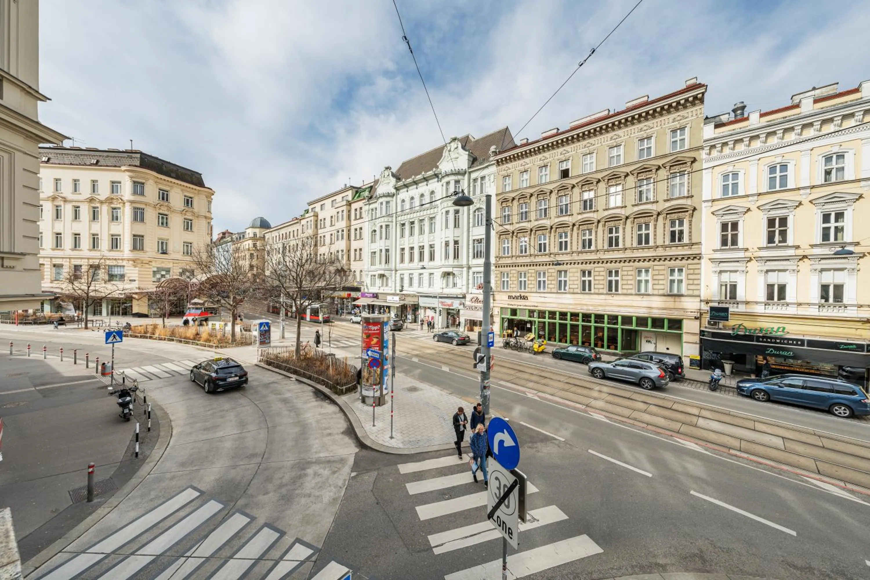 City view in Serviced Apartments Josefstadt City