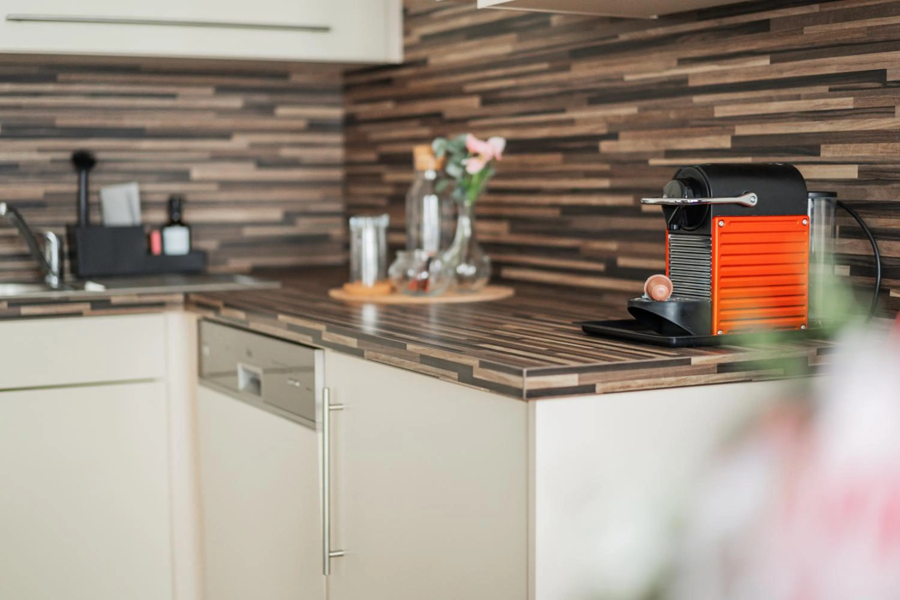 kitchen in Serviced Apartments Josefstadt City