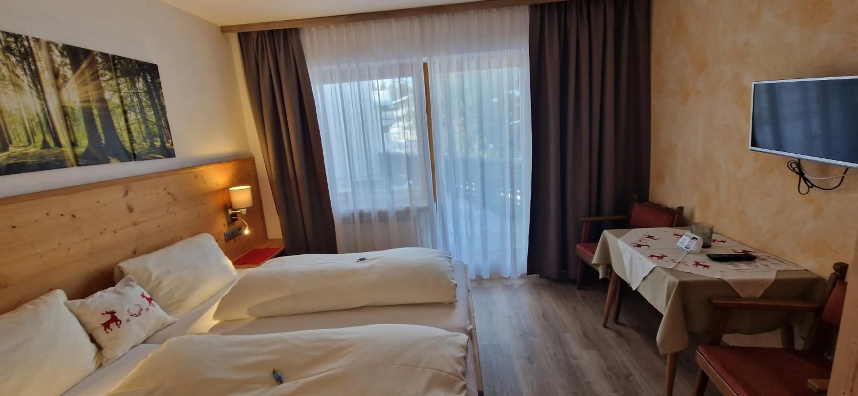 Bed in Bergfrieden Leutasch/Seefeld