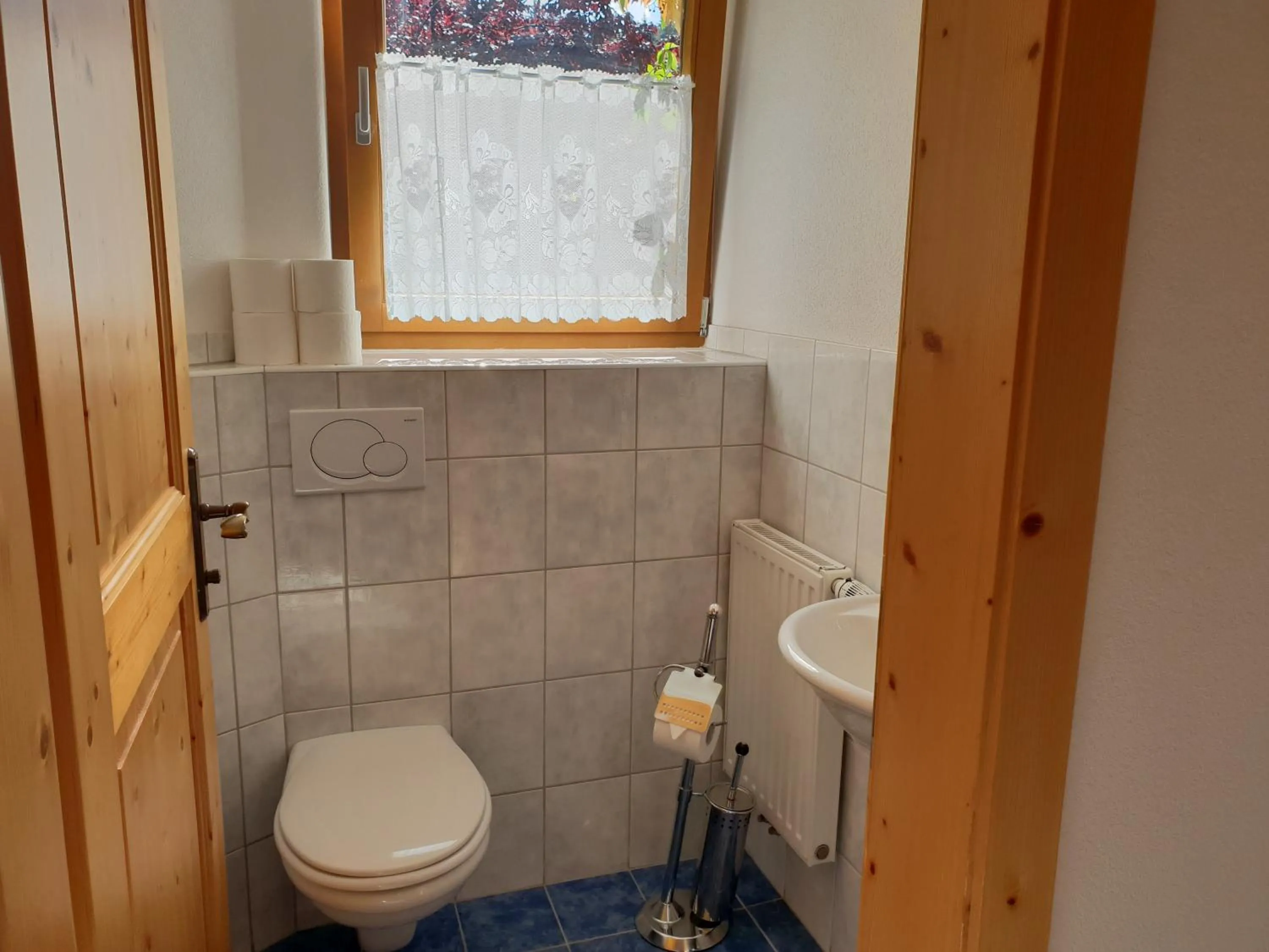 Toilet in Bergfrieden Leutasch/Seefeld
