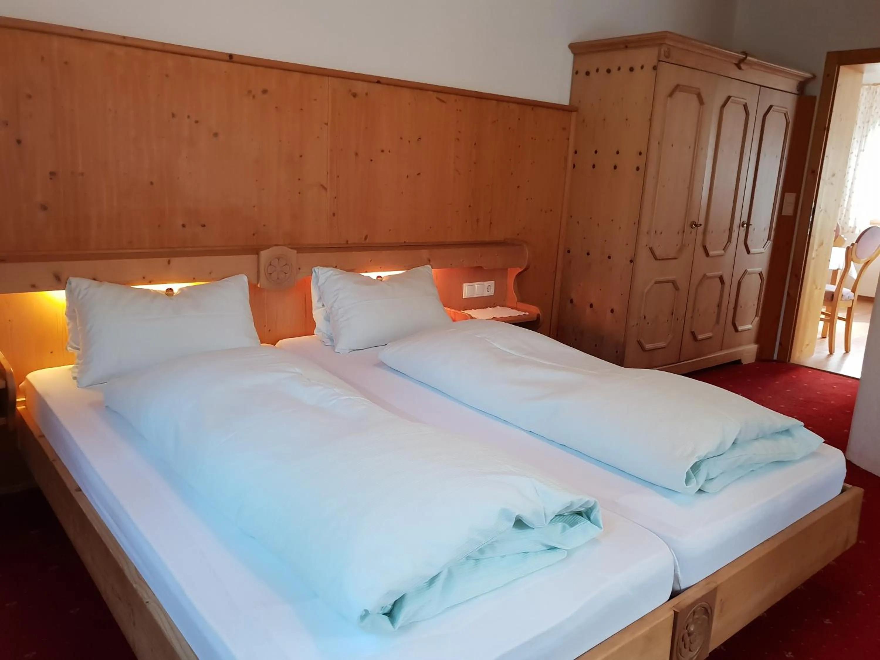 Bed in Bergfrieden Leutasch/Seefeld