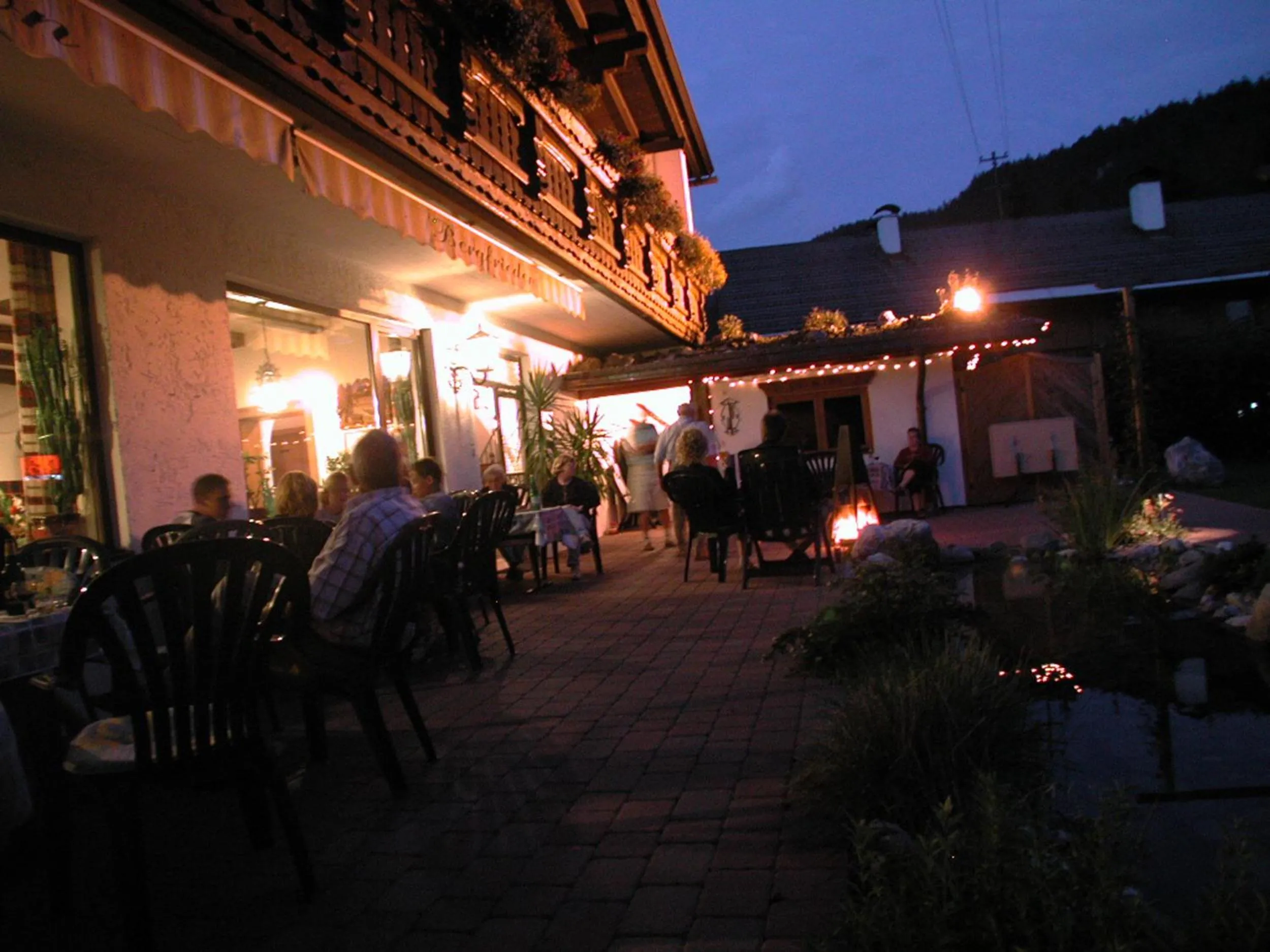 Patio in Bergfrieden Leutasch/Seefeld