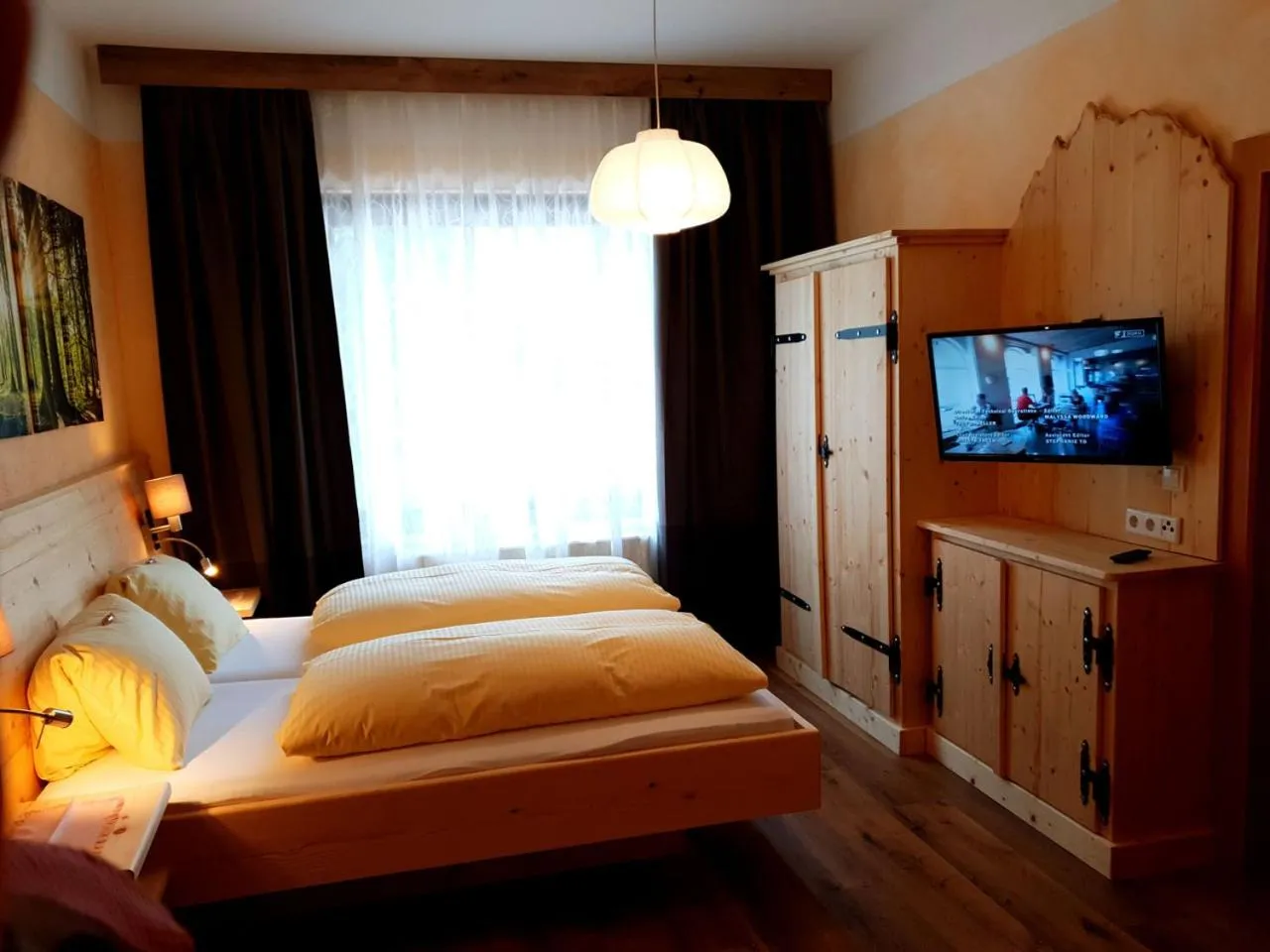 Bed in Bergfrieden Leutasch/Seefeld