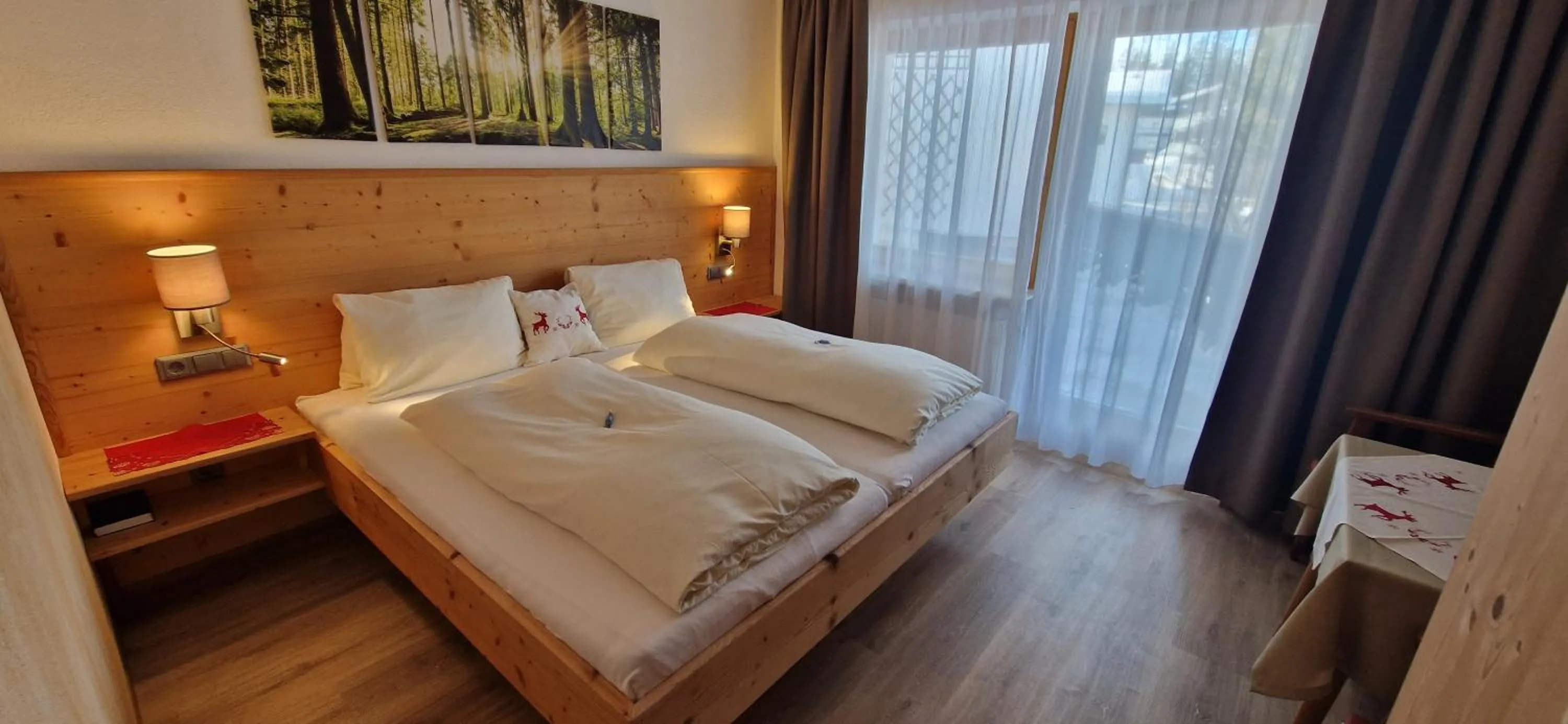 Bed in Bergfrieden Leutasch/Seefeld