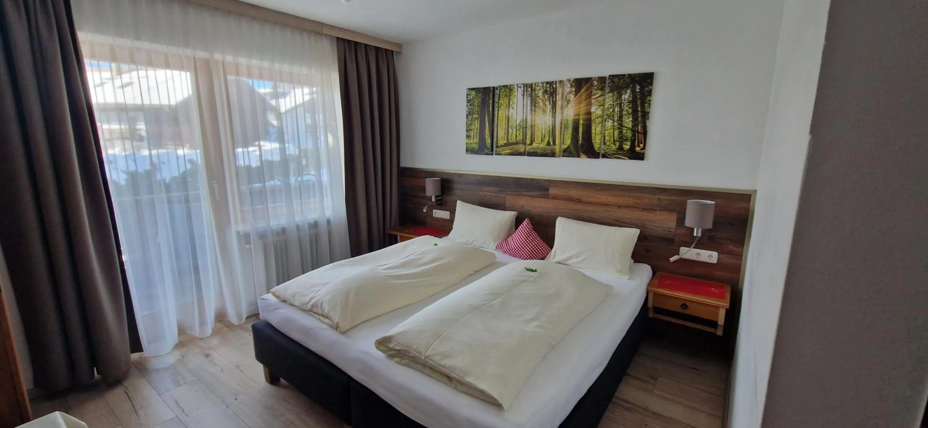 Bed in Bergfrieden Leutasch/Seefeld