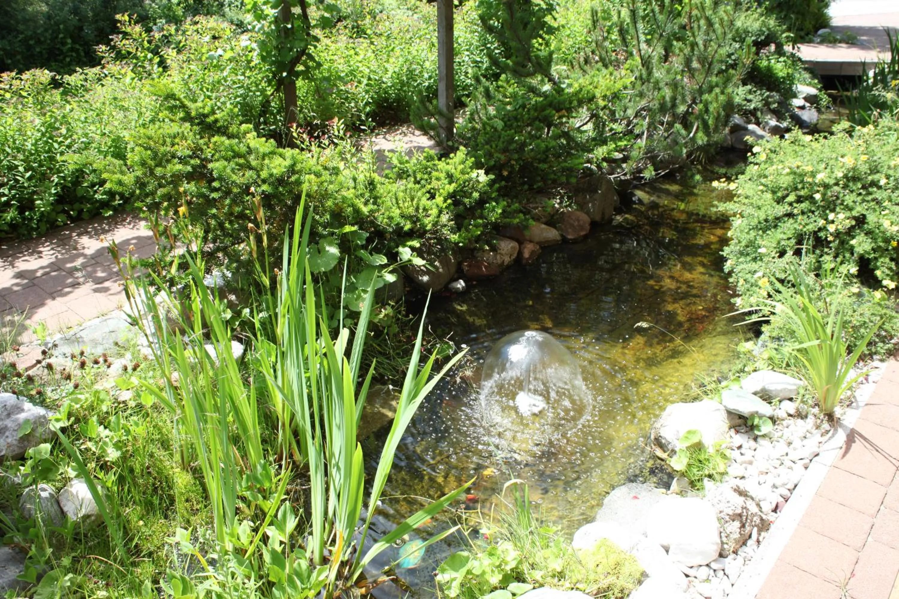 Garden in Bergfrieden Leutasch/Seefeld