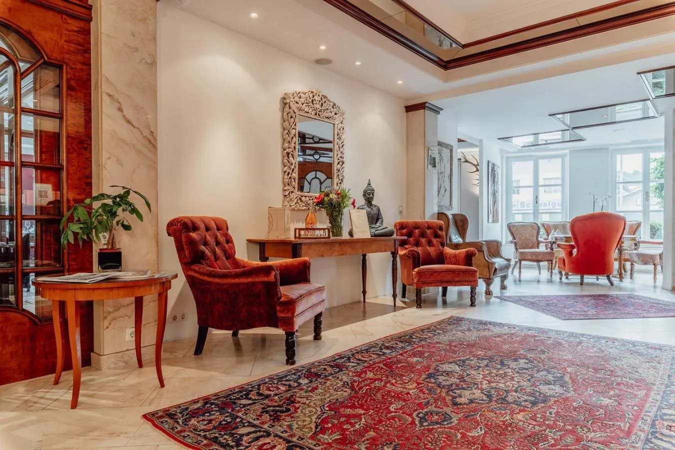 Lobby or reception in Hotel Bruggwirt