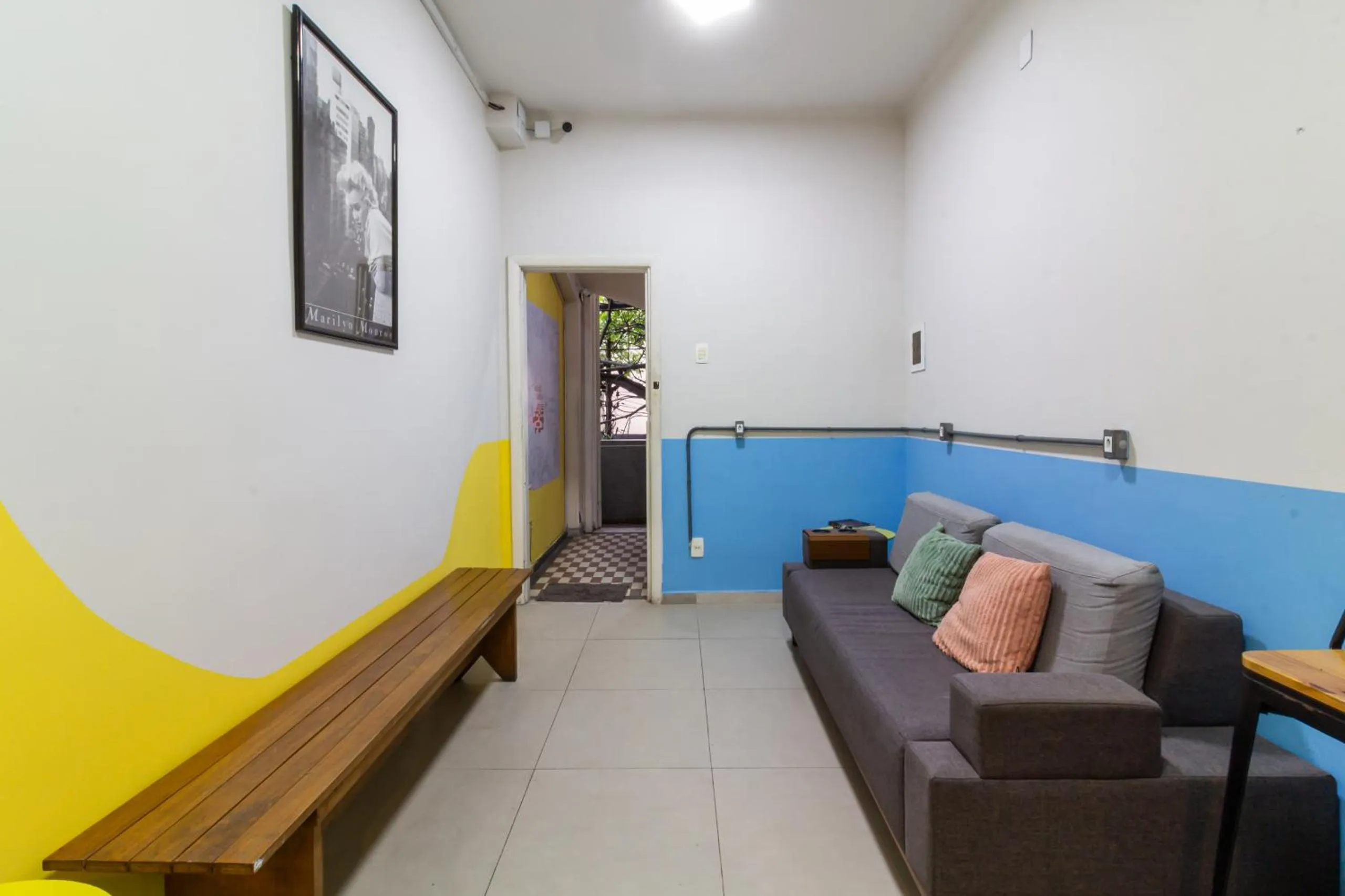 Lobby or reception in Hostel Leblon