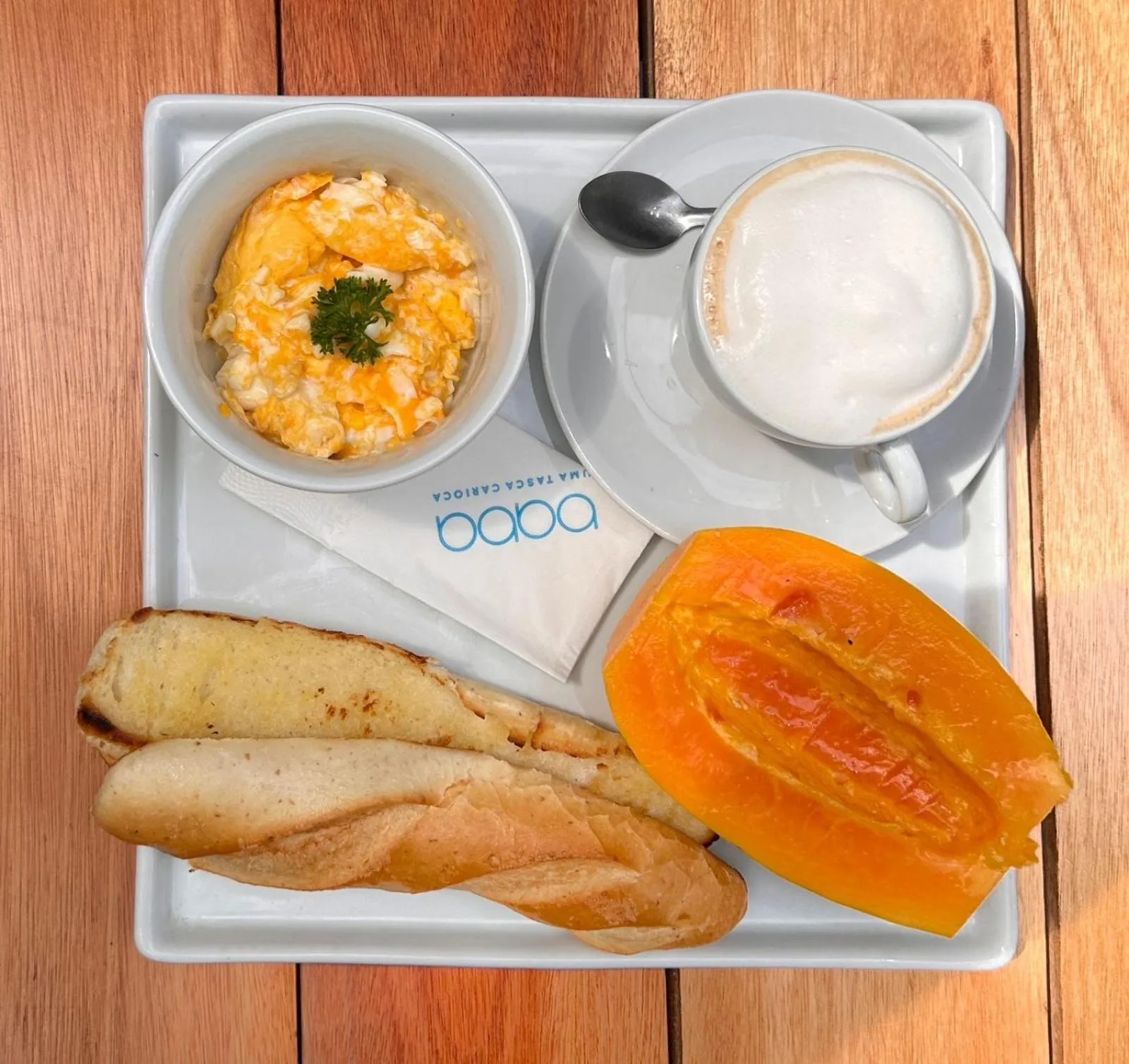 Breakfast in Hostel Leblon