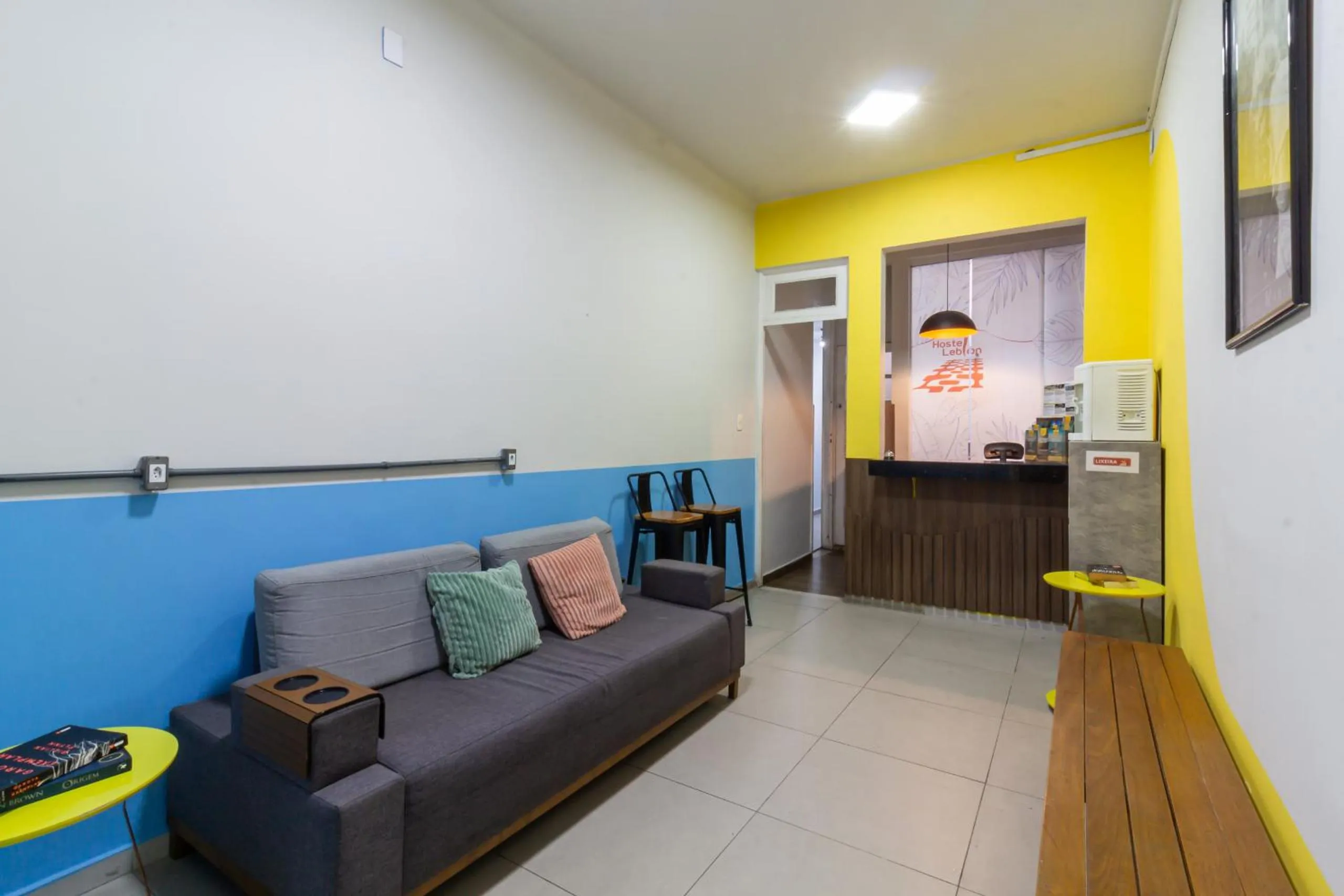 Lobby or reception in Hostel Leblon