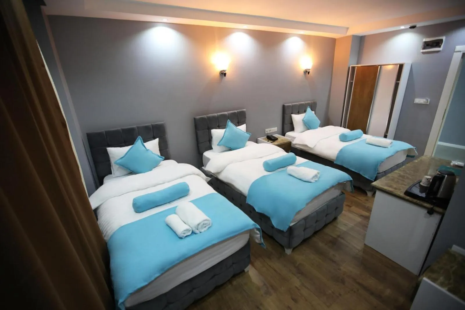 Bed in Grand Atakum Boutıque Hotel