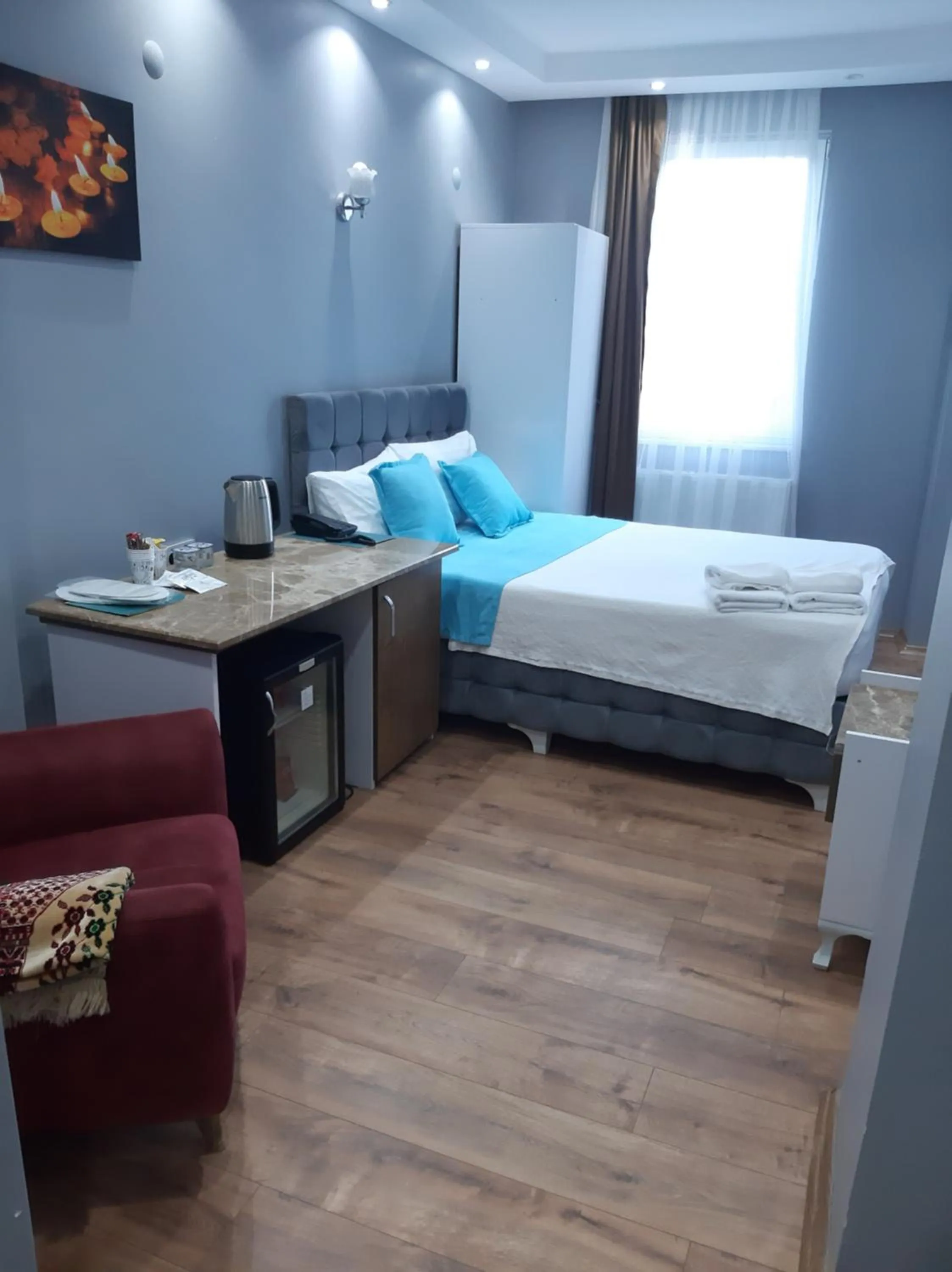 Bed in Grand Atakum Boutıque Hotel