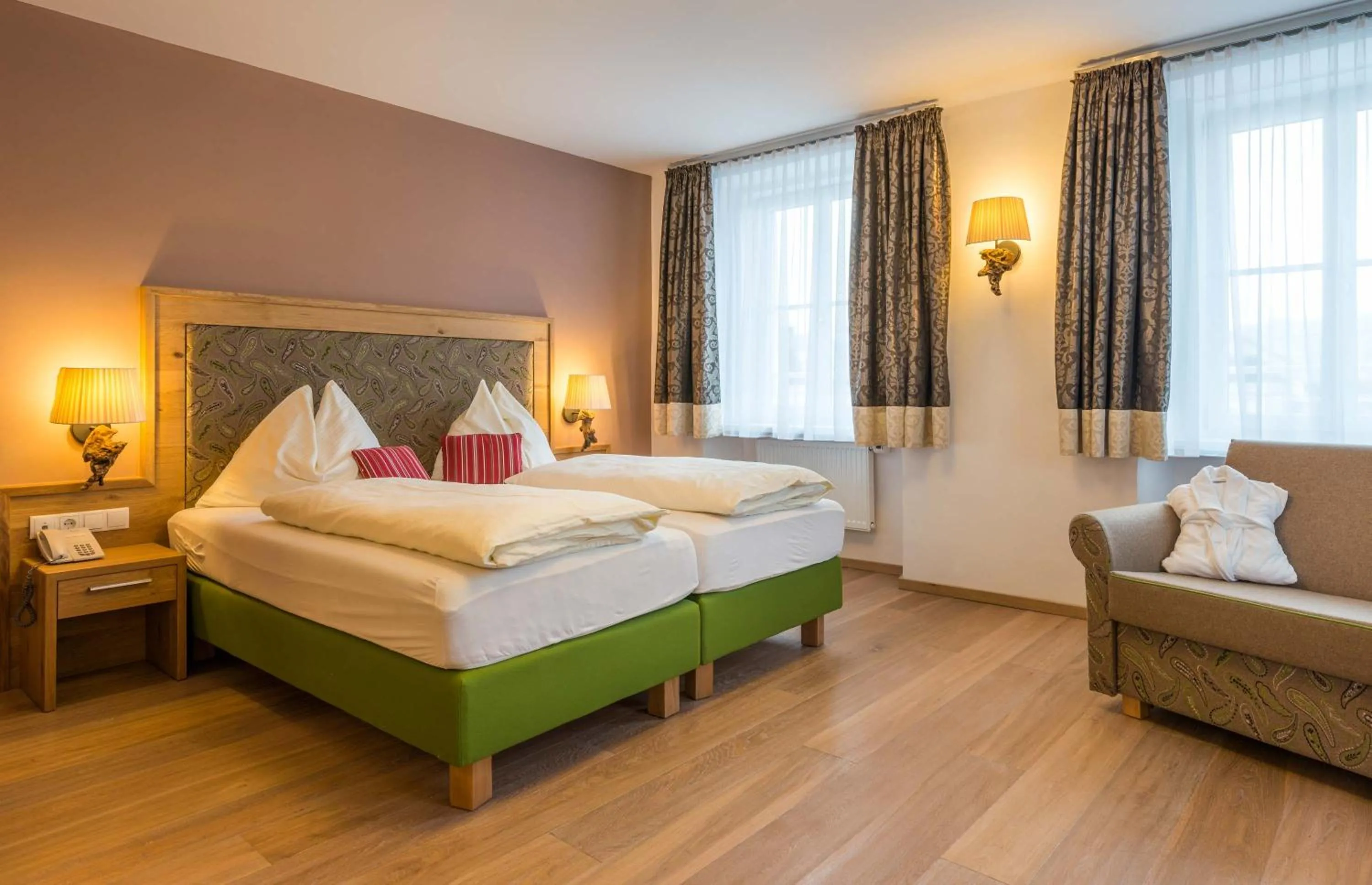 Bedroom, Bed in Posthotel Radstadt