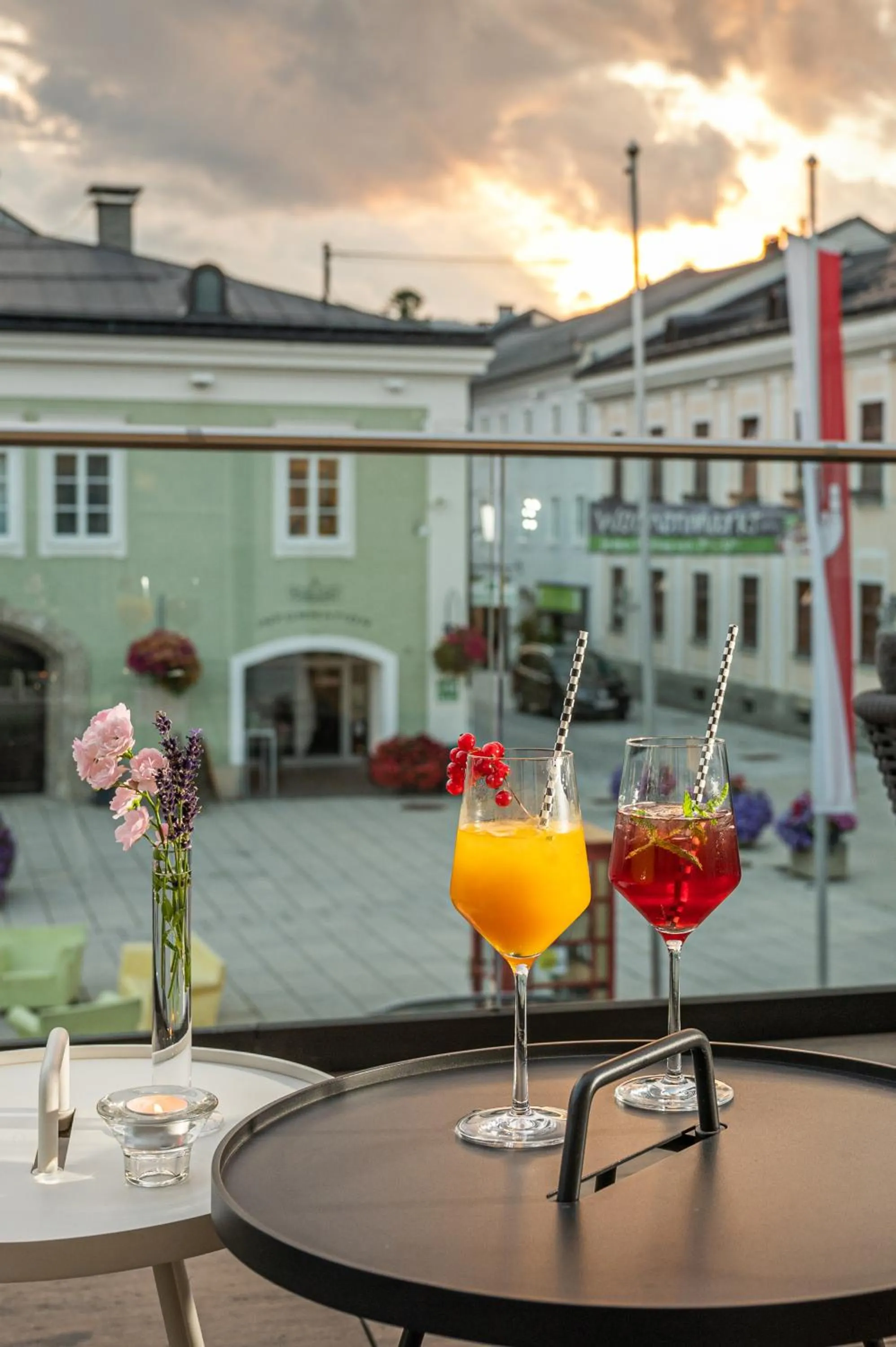 Balcony/Terrace in Posthotel Radstadt