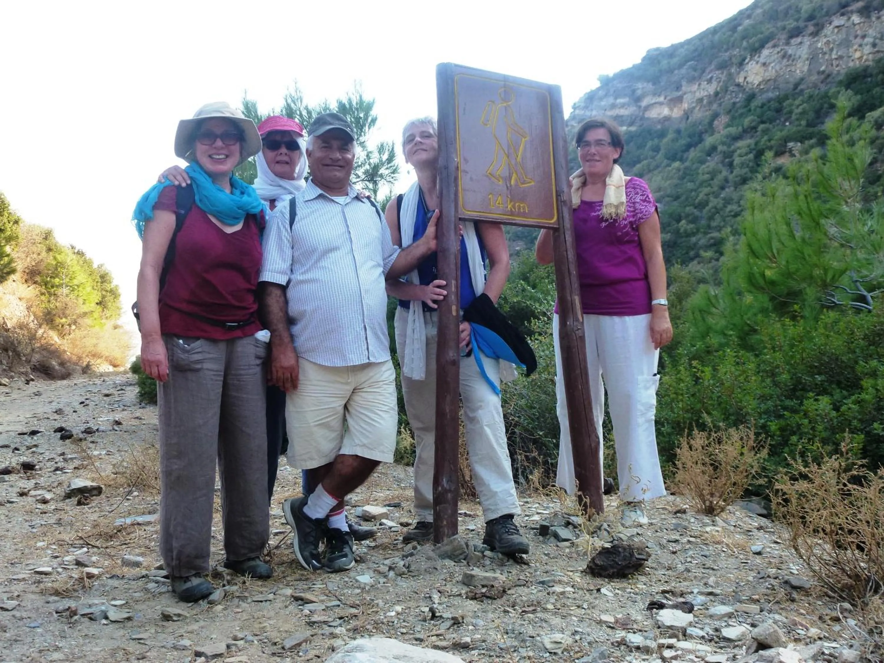Hiking in Domizil Lina Art