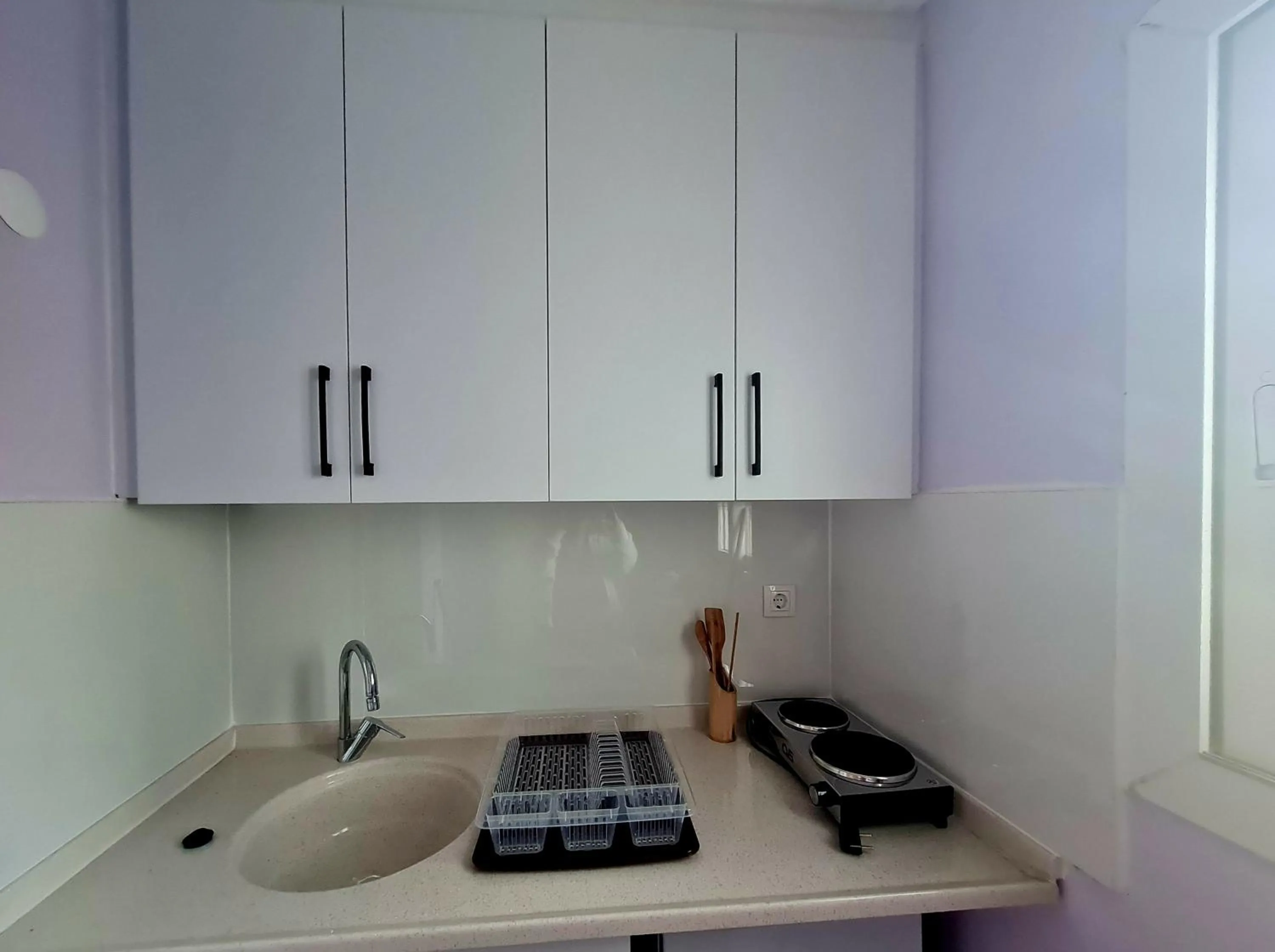 Kitchen or kitchenette in Domizil Lina Art