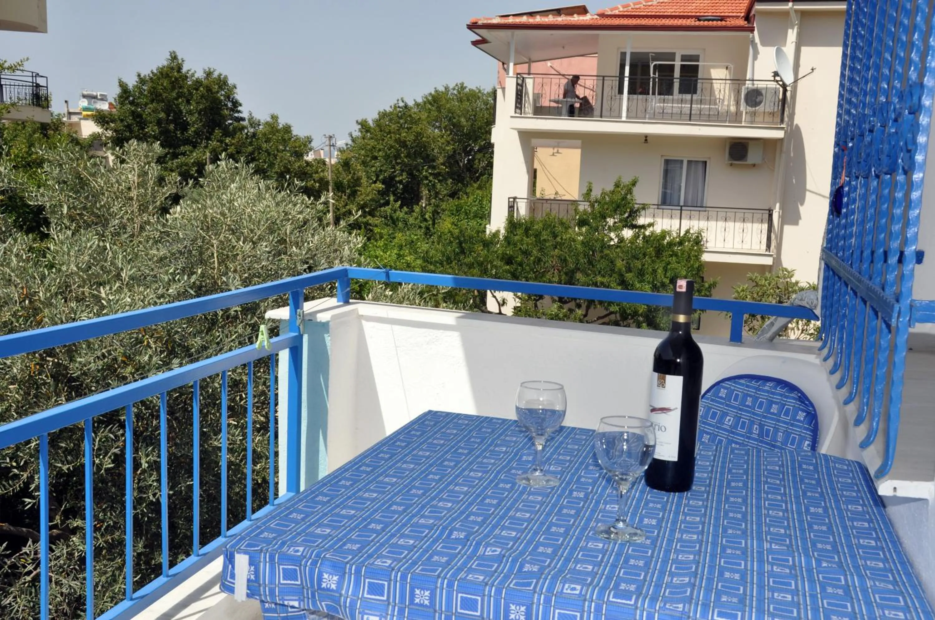 Balcony/Terrace in Domizil Lina Art
