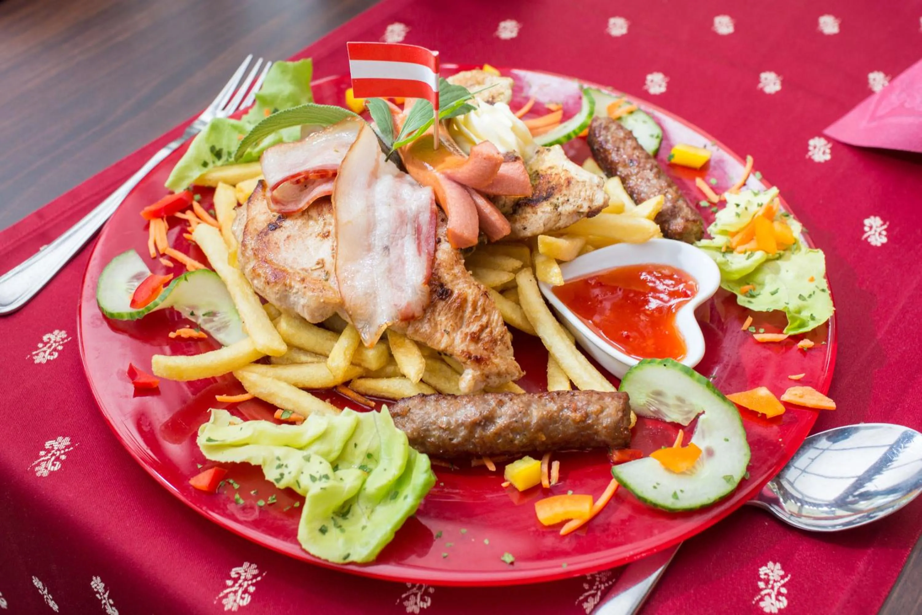 Food in Gästehaus Krappinger/Pizzeria Mamma Mia