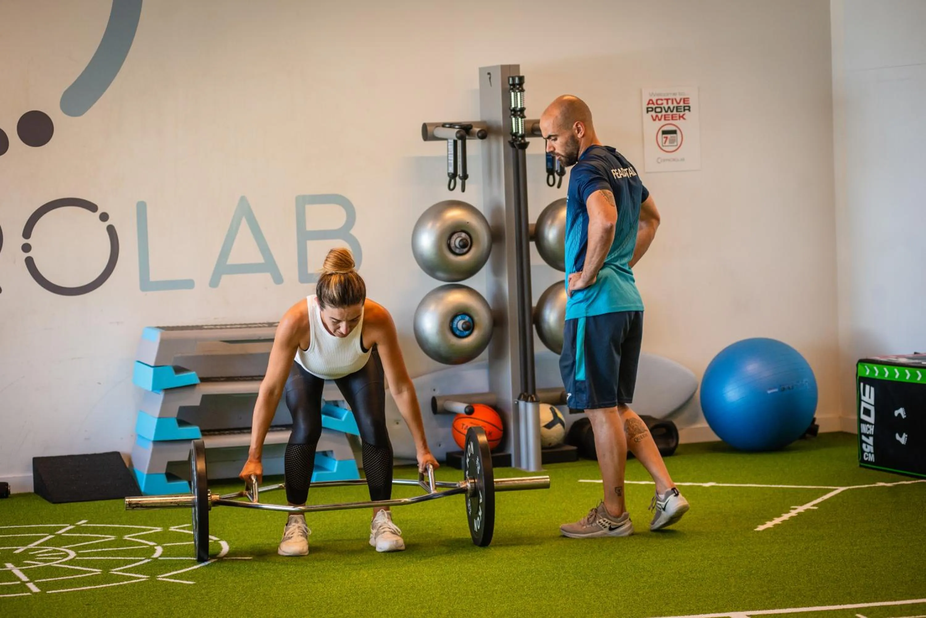 Fitness centre/facilities in Syncrosfera Fitness & Spa Health Hotel Boutique