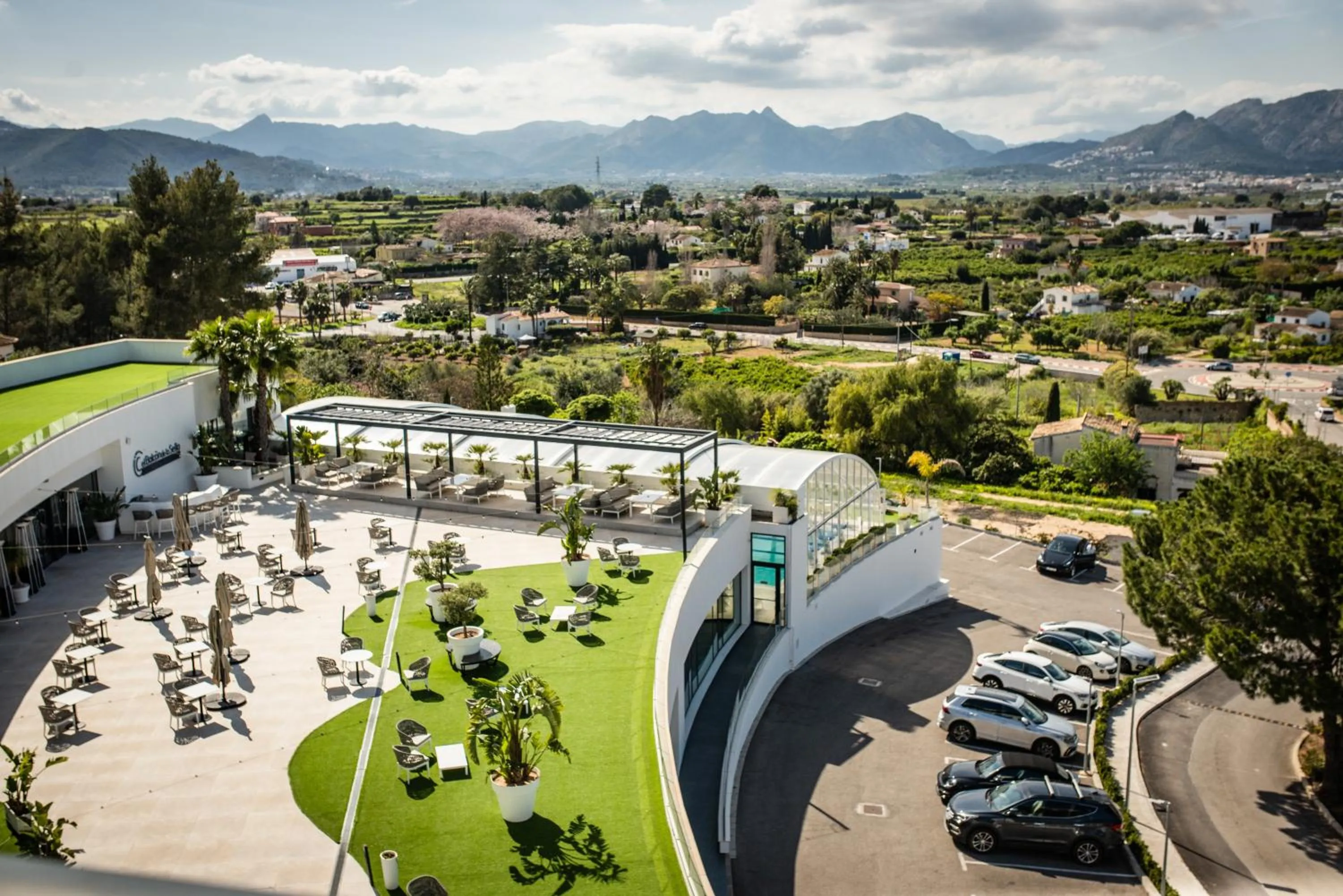 Property building in Syncrosfera Fitness & Spa Health Hotel Boutique