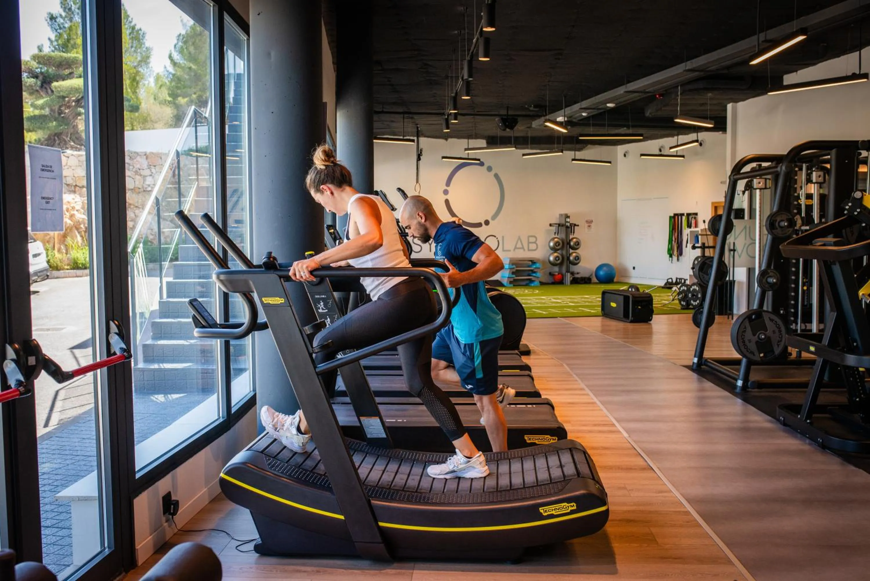 Fitness centre/facilities in Syncrosfera Fitness & Spa Health Hotel Boutique