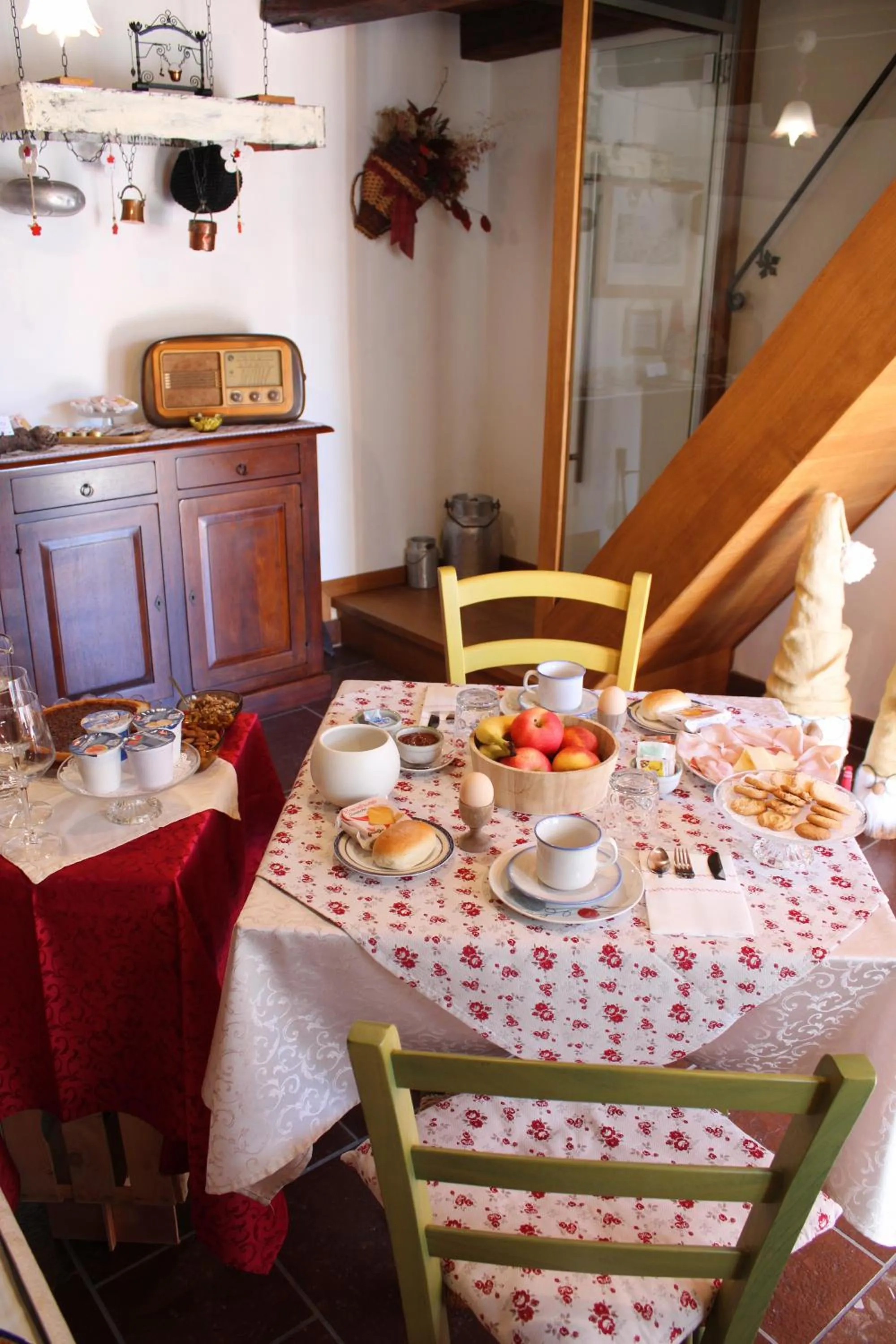 Food and drinks in Giuliva B&B