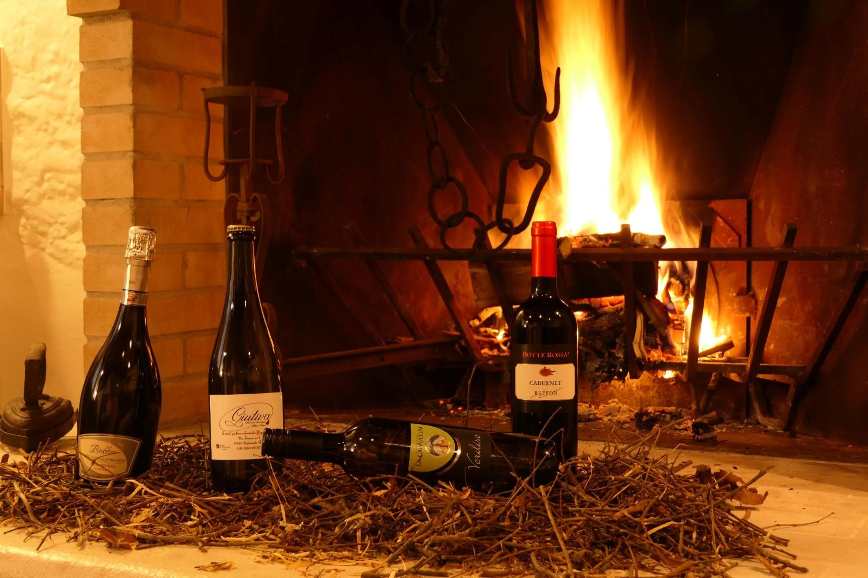 Alcoholic drinks in Giuliva B&B