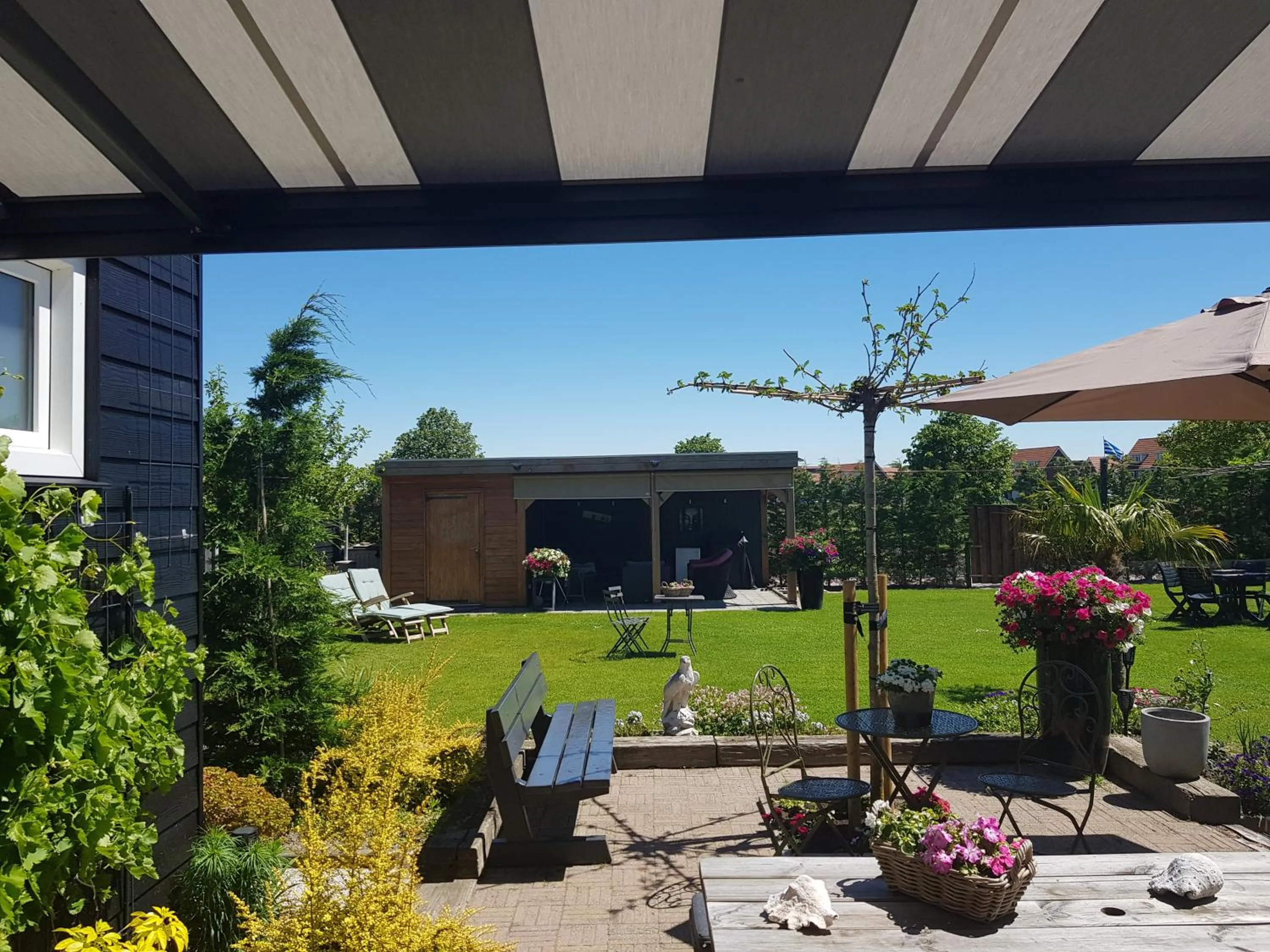 Garden in B&B WELKOM Zierikzee