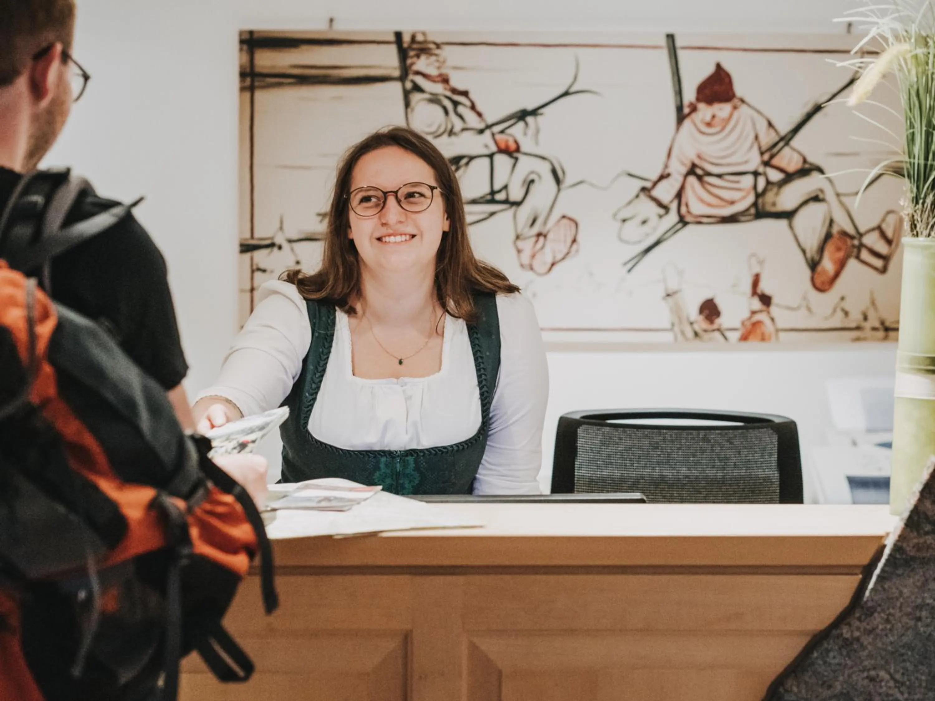 Lobby or reception in Hotel Zimba