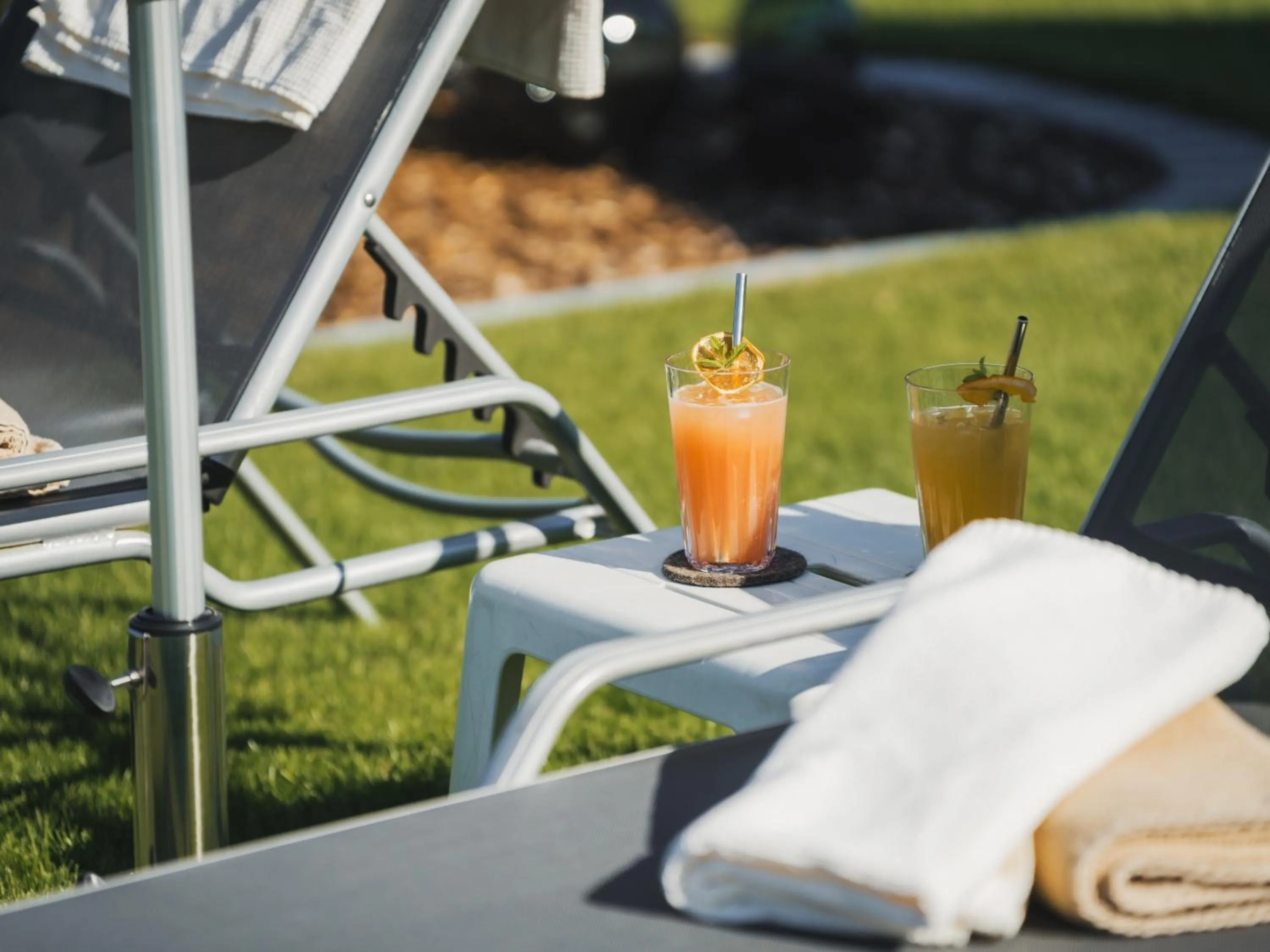 sunbed in Hotel Zimba