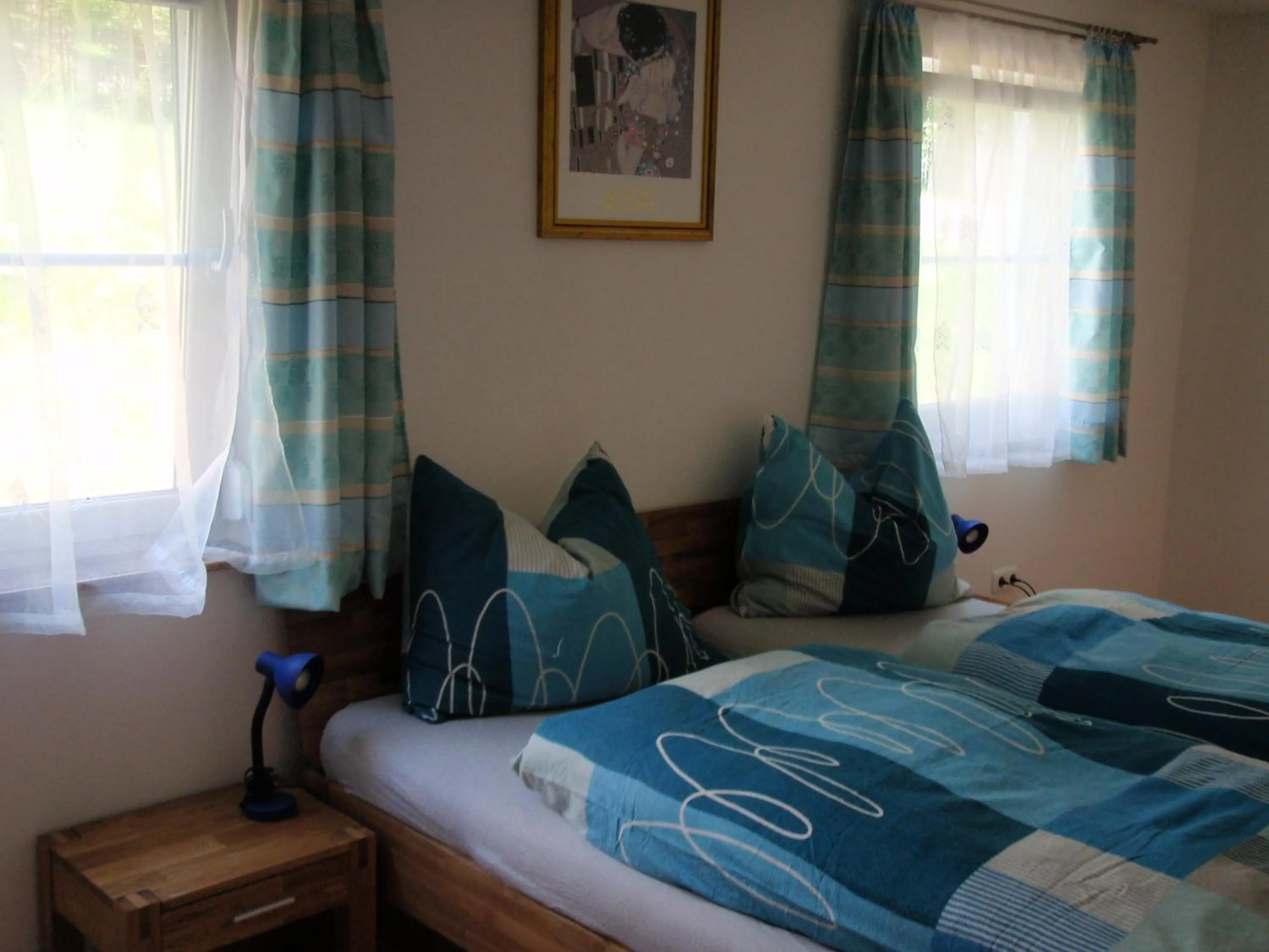 Bed in Ferienhaus Grobauer