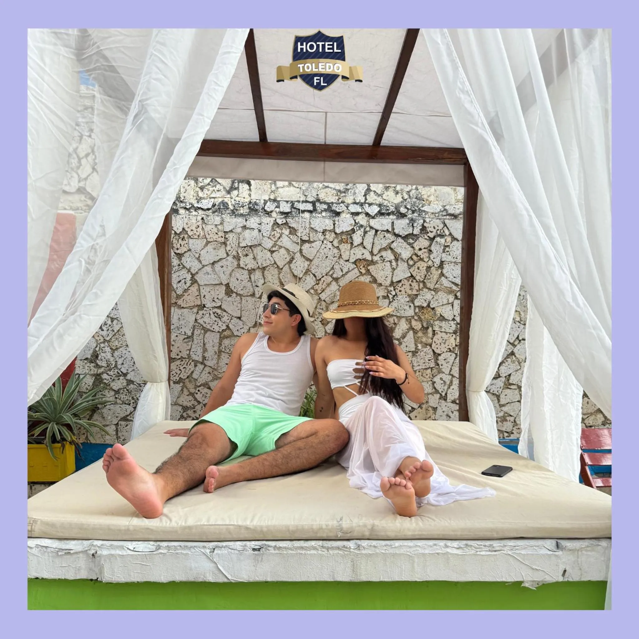 People in Hotel Toledo FL