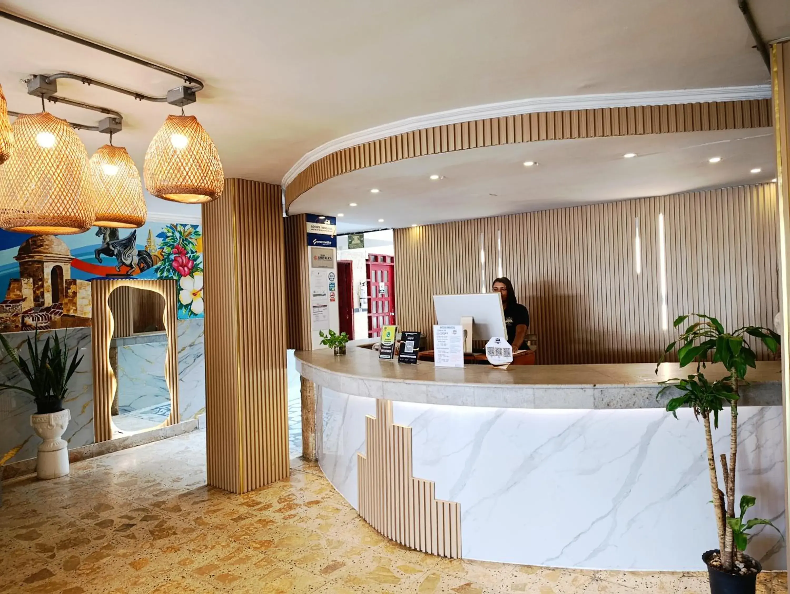 Lobby or reception in Hotel Toledo FL Lobby or reception in Hotel Toledo FL