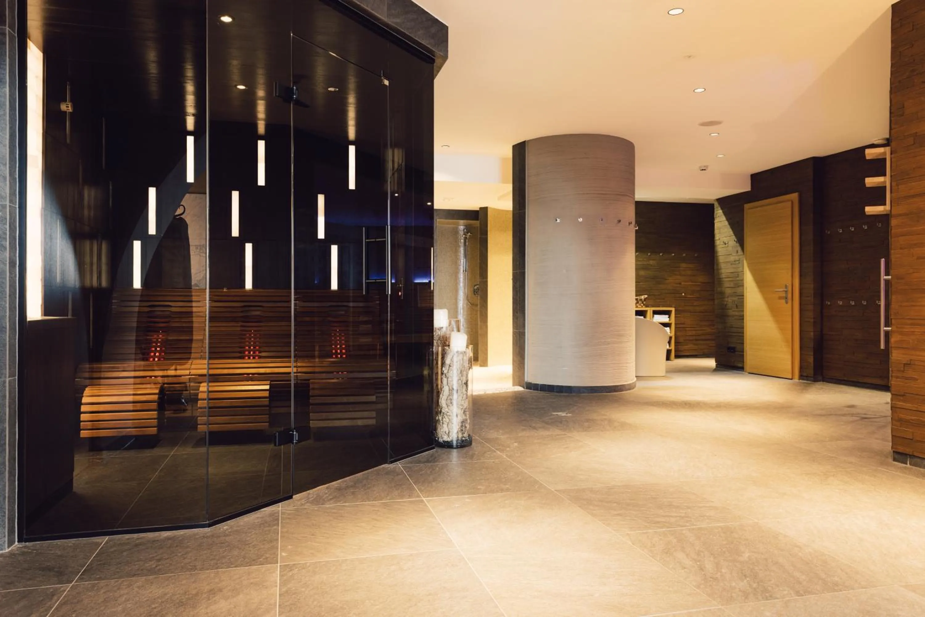 Spa and wellness centre/facilities in Hotel Schöne Aussicht