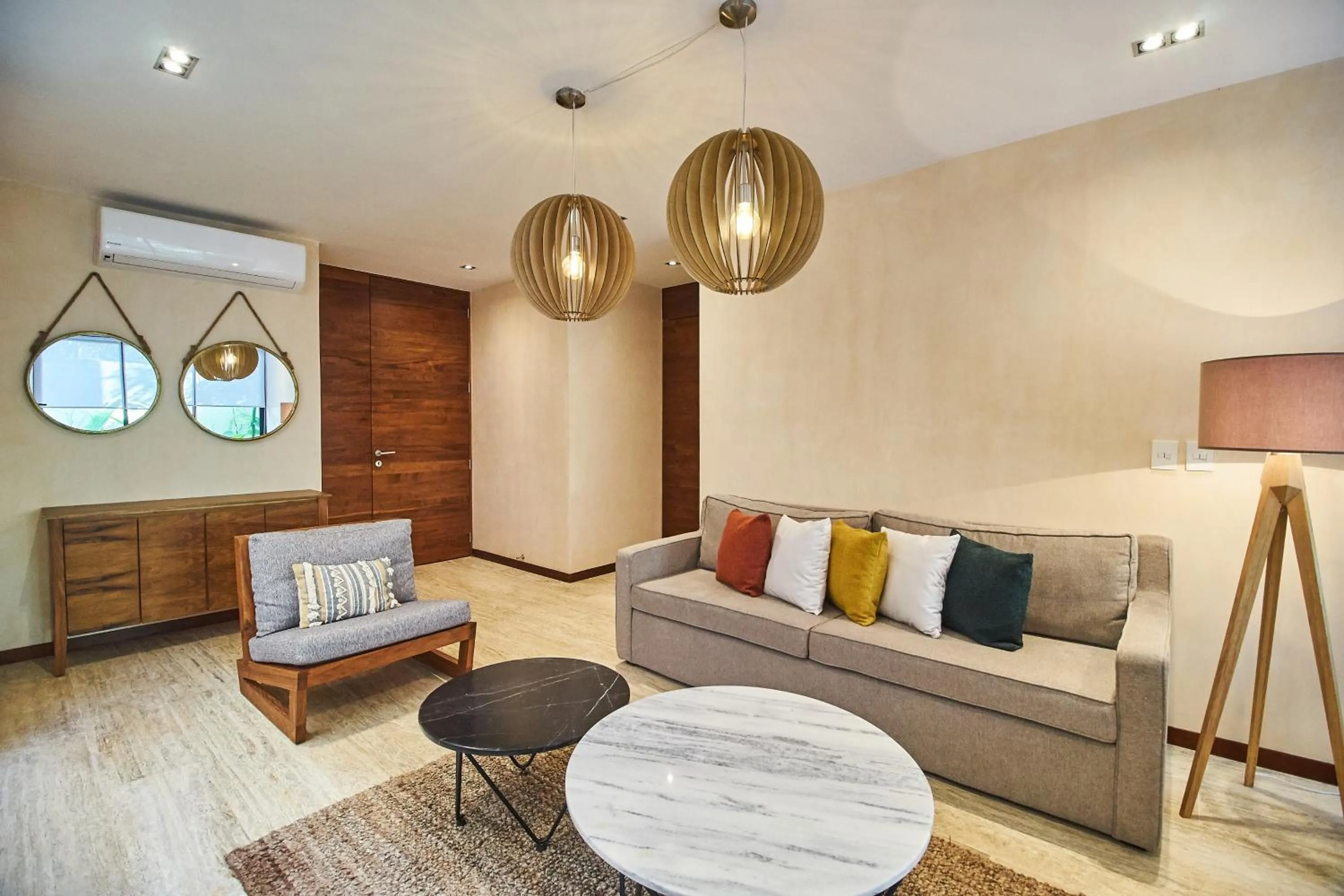 Living room in Don Quijote - Private pool & Beach club access