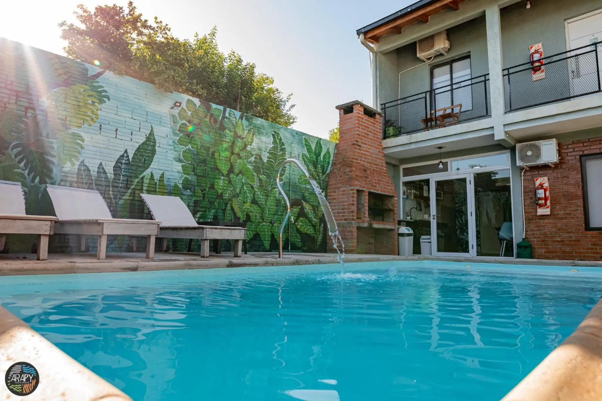 Swimming pool in Arapy Bed and Dream