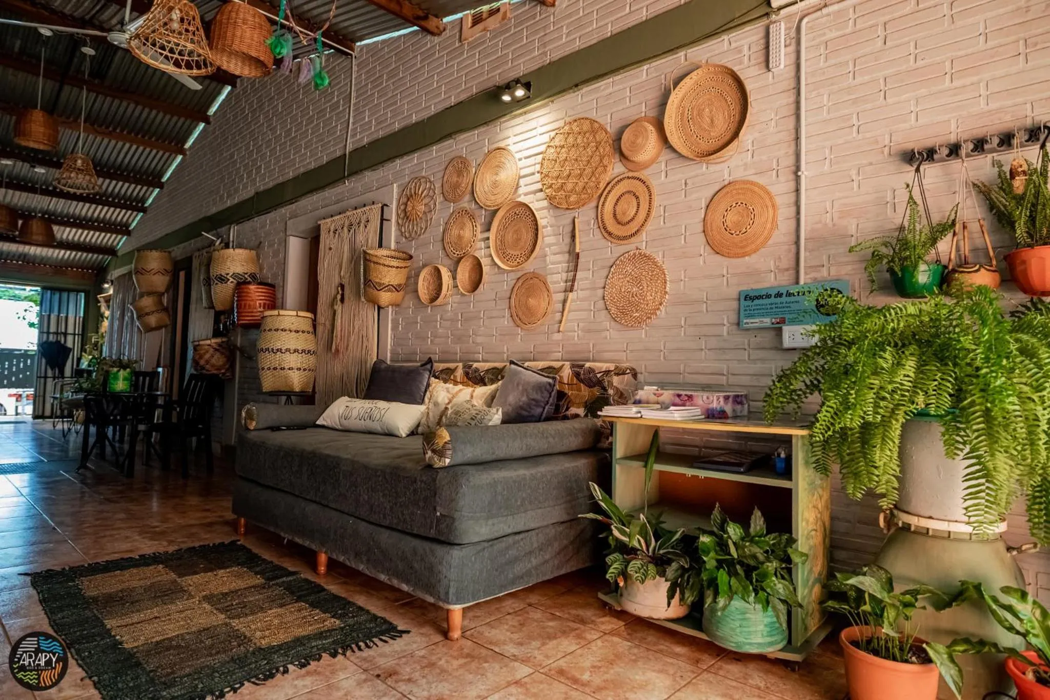 Living room in Arapy Bed and Dream