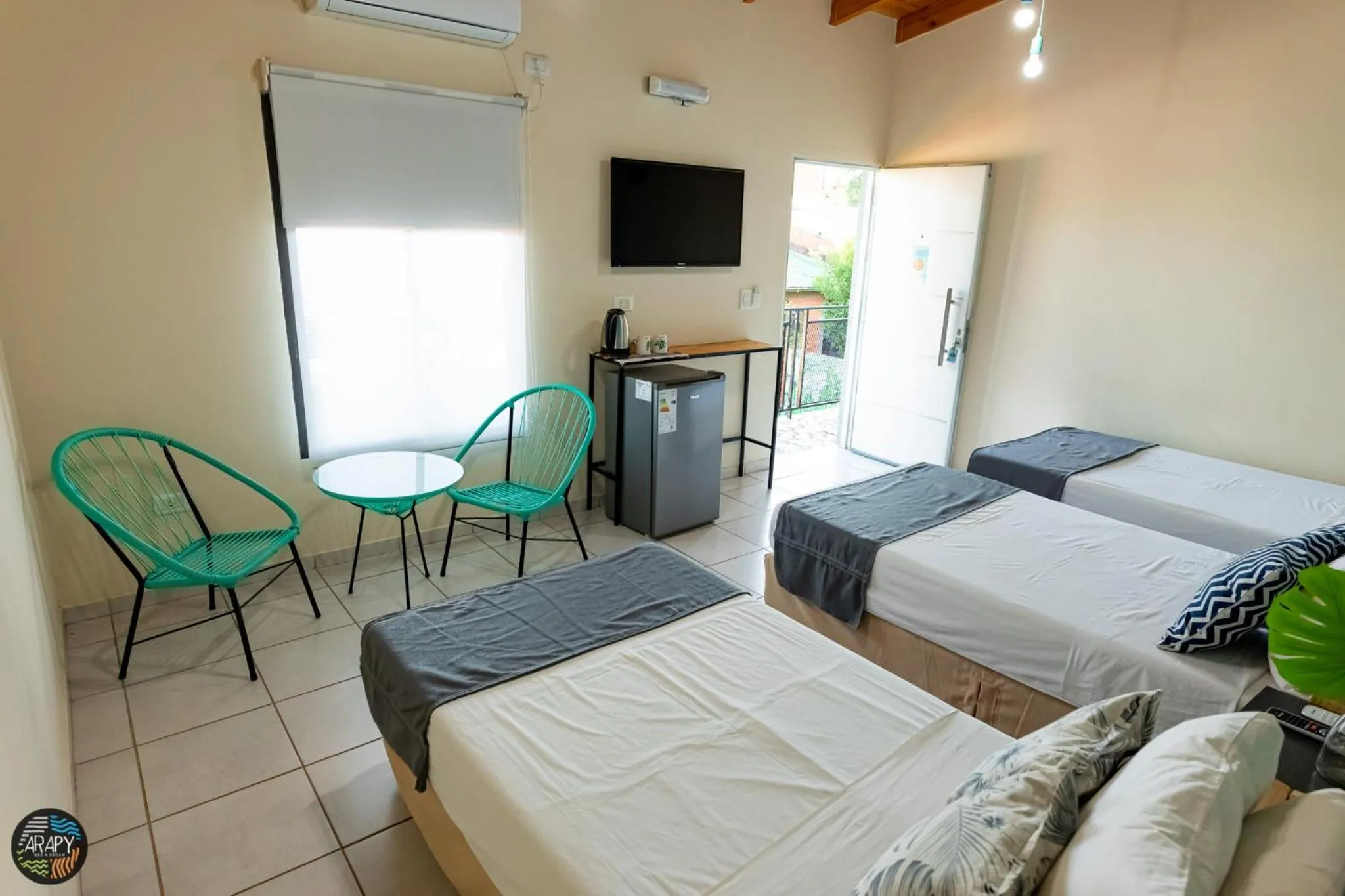 Photo of the whole room, Bed in Arapy Bed and Dream