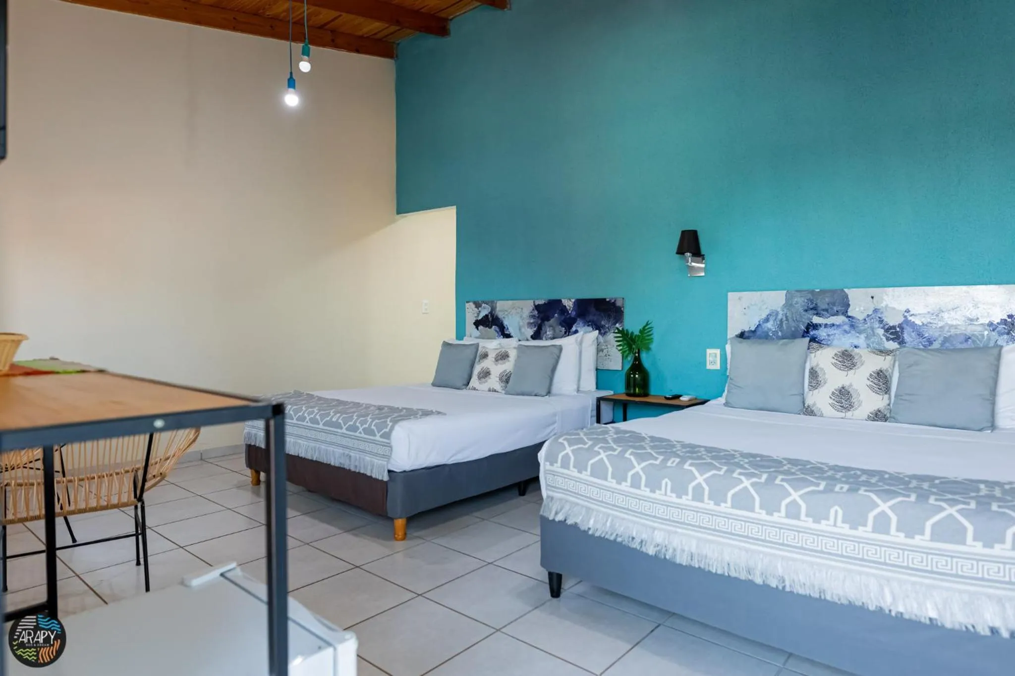 Photo of the whole room, Bed in Arapy Bed and Dream