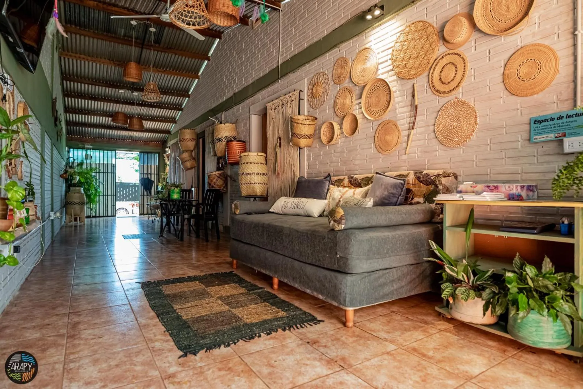 Living room in Arapy Bed and Dream