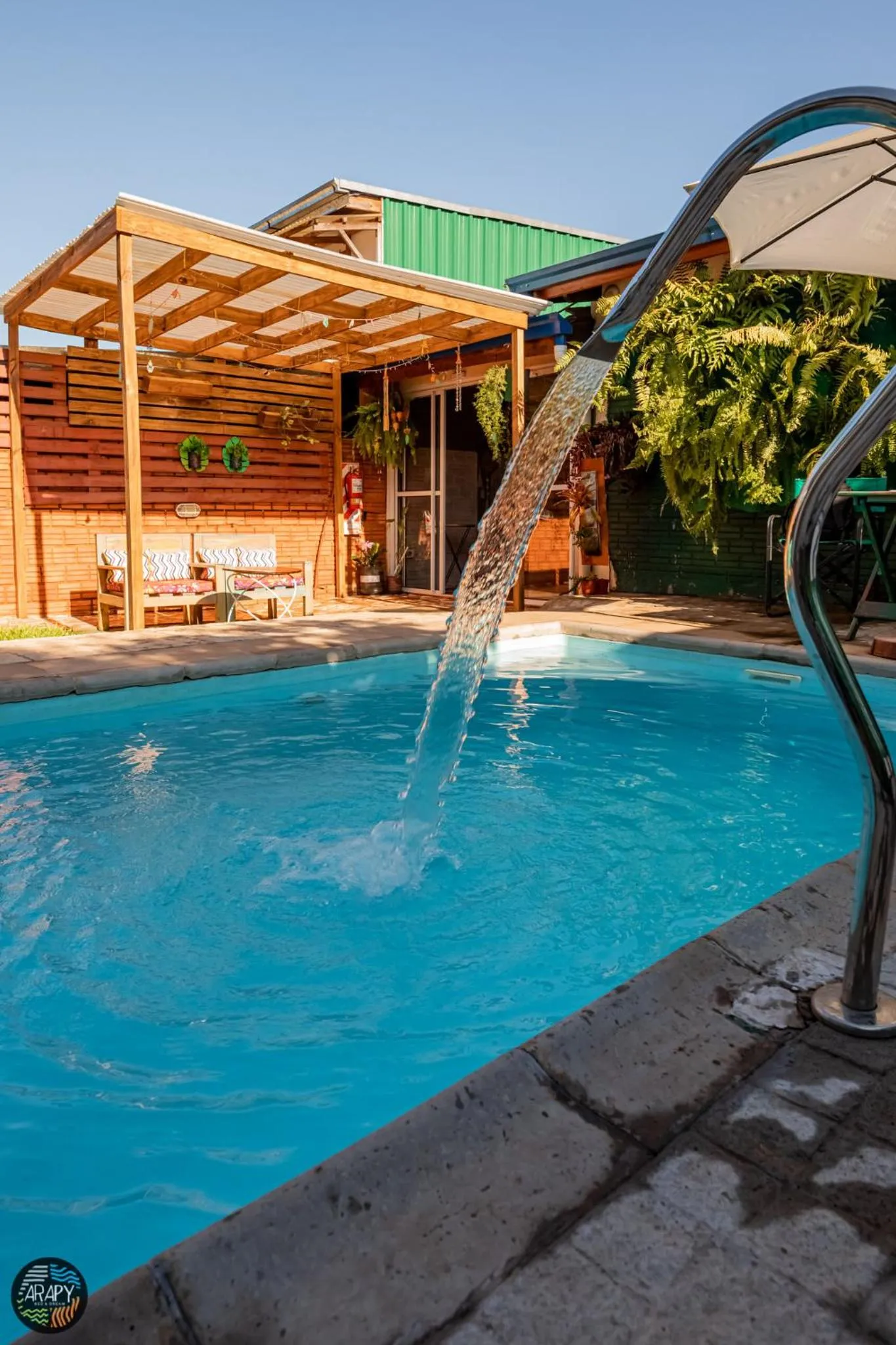 Swimming pool in Arapy Bed and Dream