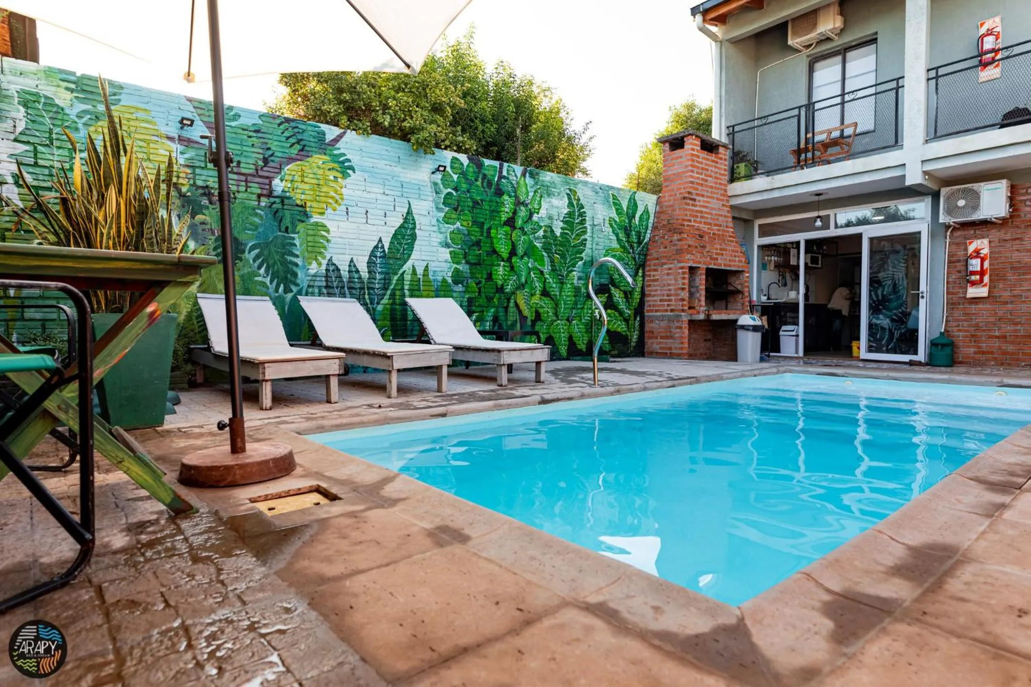 Swimming pool in Arapy Bed and Dream