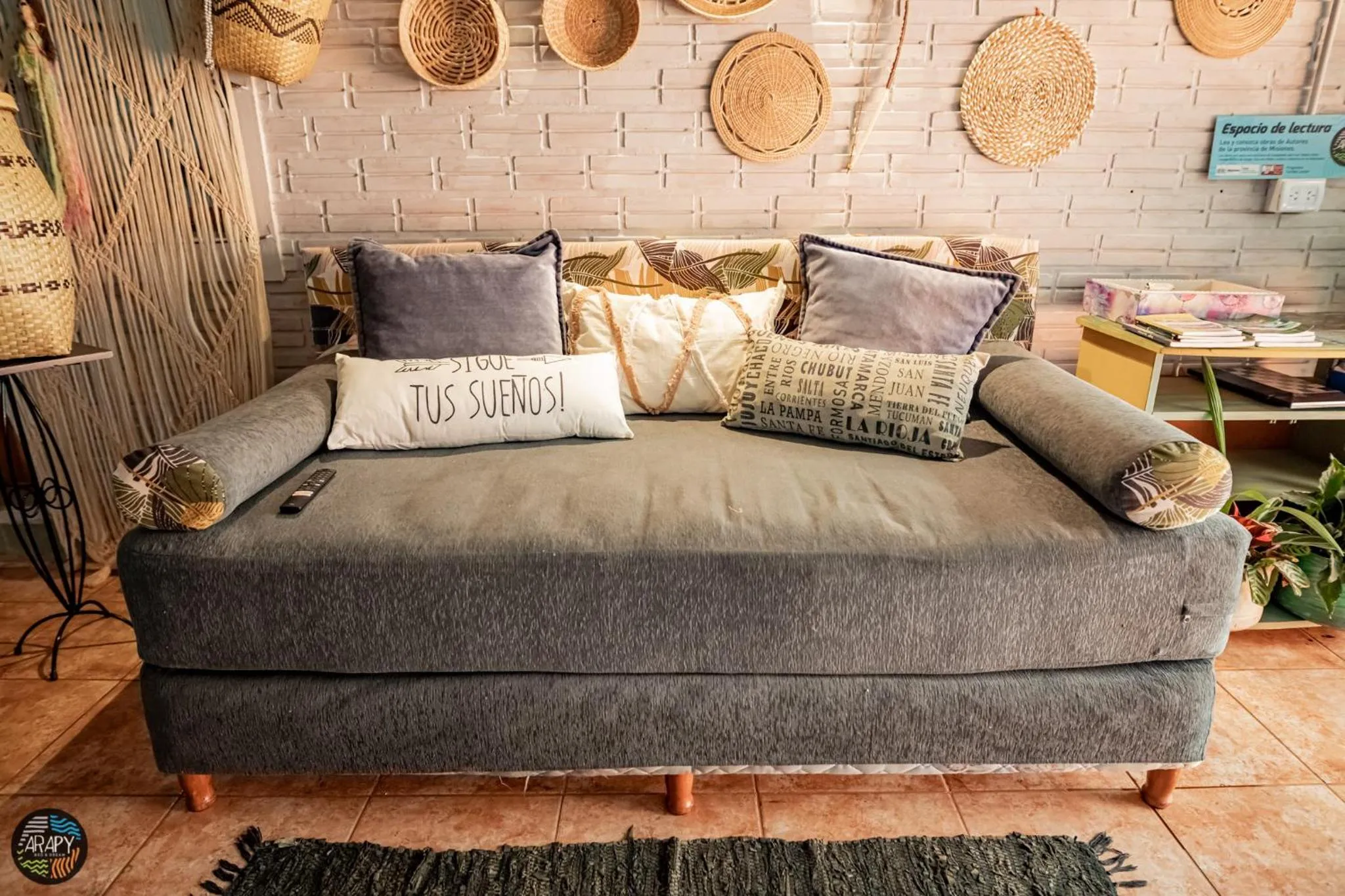 Living room in Arapy Bed and Dream