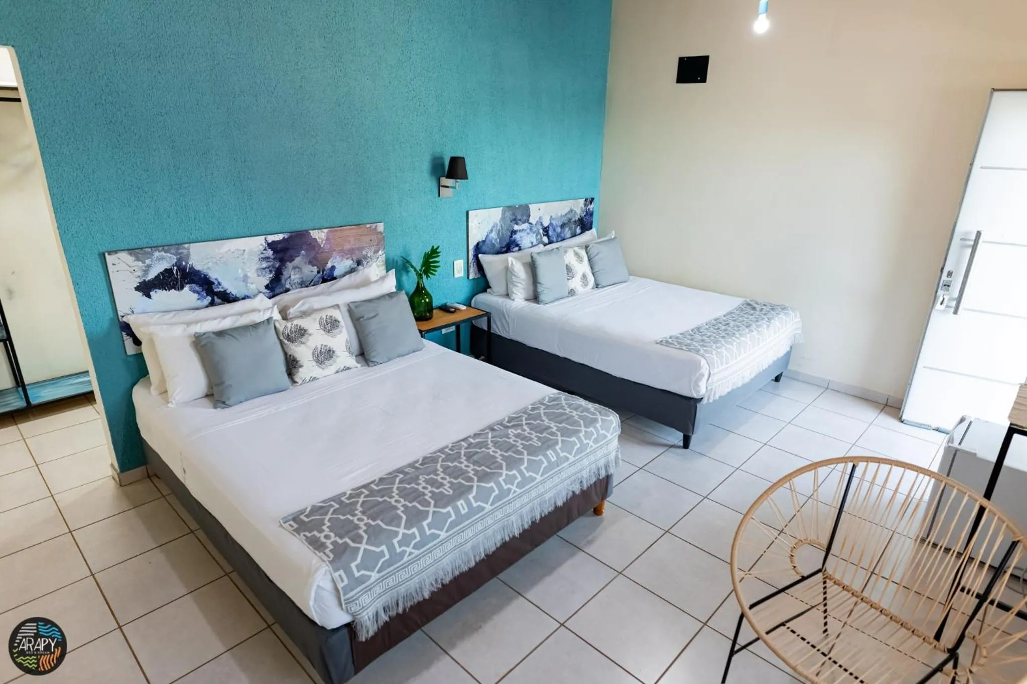Photo of the whole room, Bed in Arapy Bed and Dream