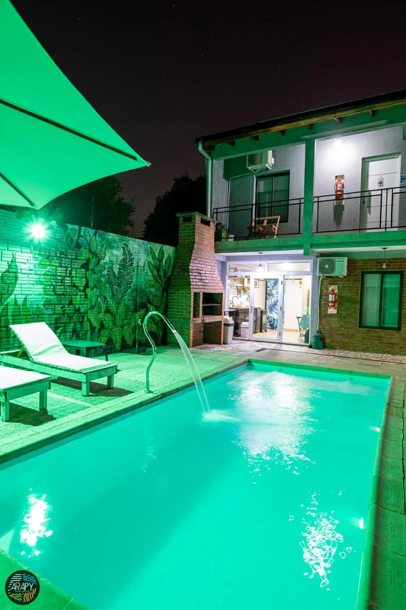 Swimming pool in Arapy Bed and Dream