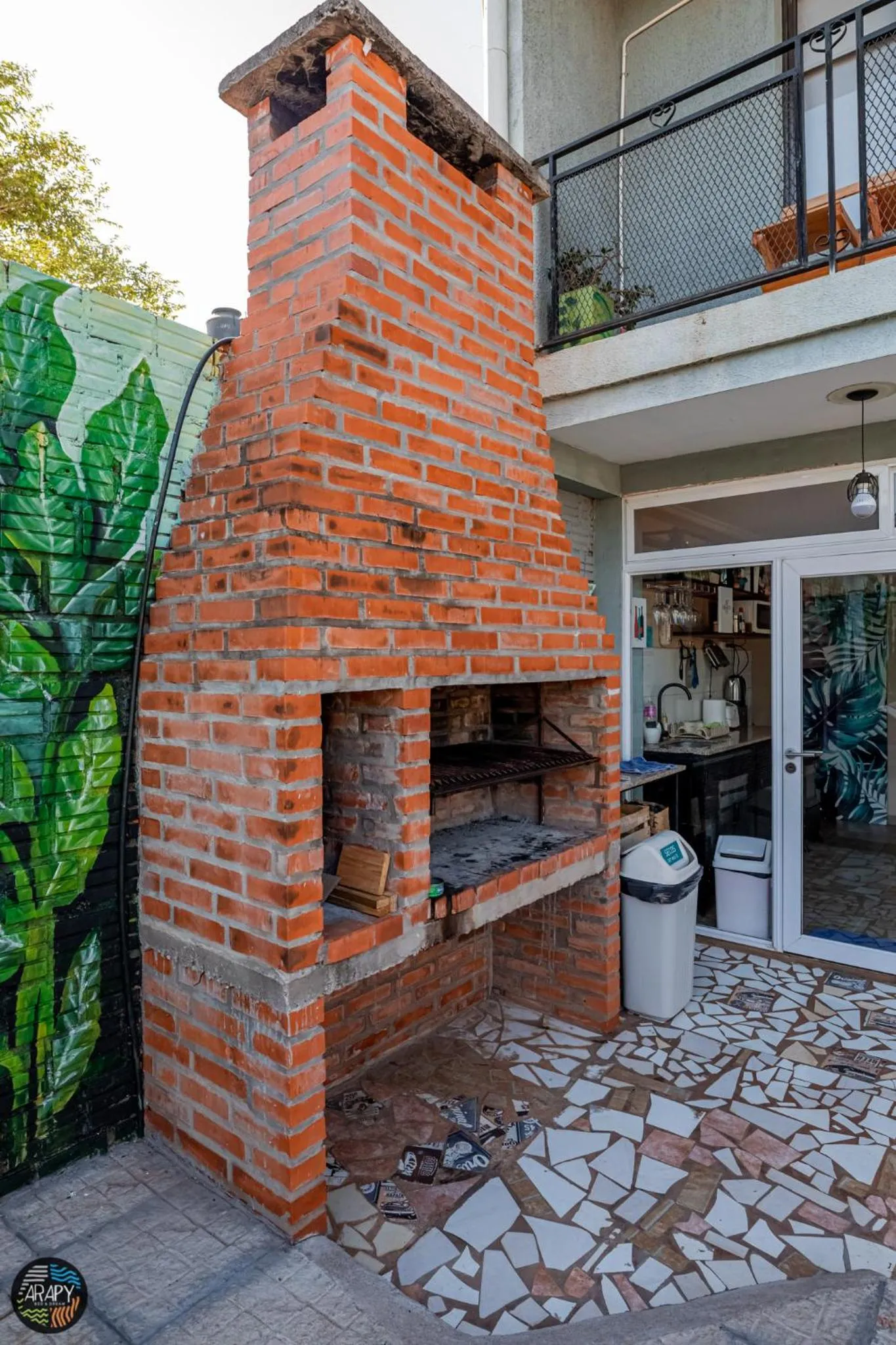BBQ facilities in Arapy Bed and Dream