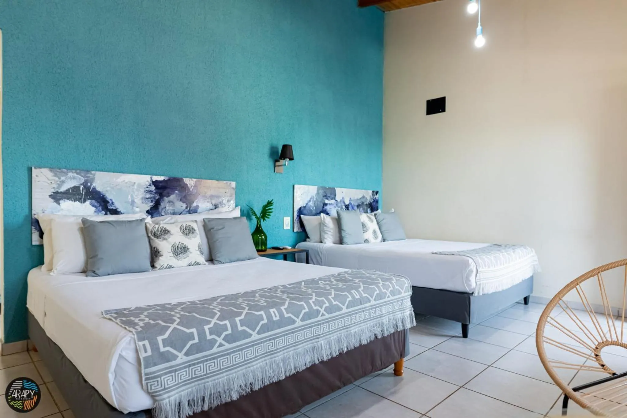 Photo of the whole room, Bed in Arapy Bed and Dream