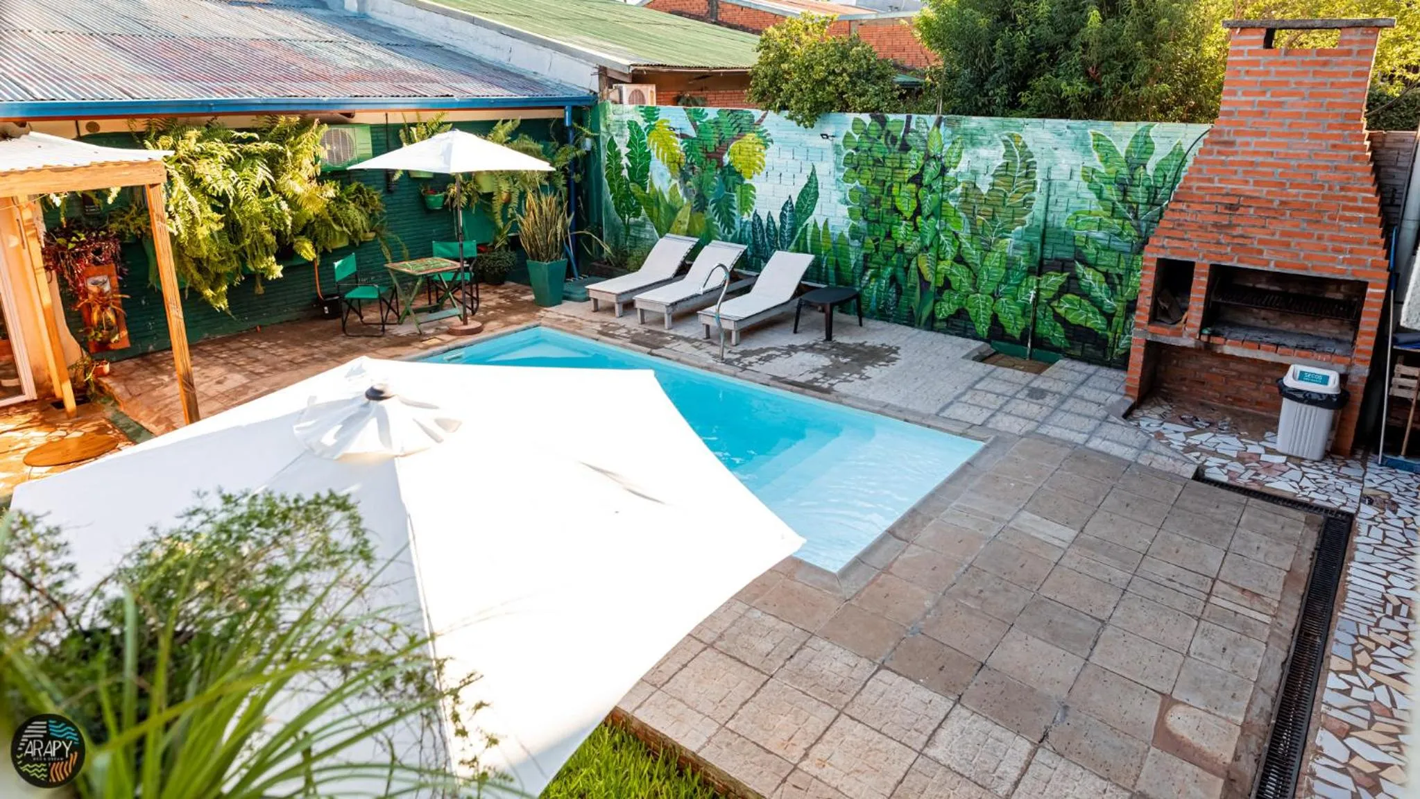 BBQ facilities in Arapy Bed and Dream